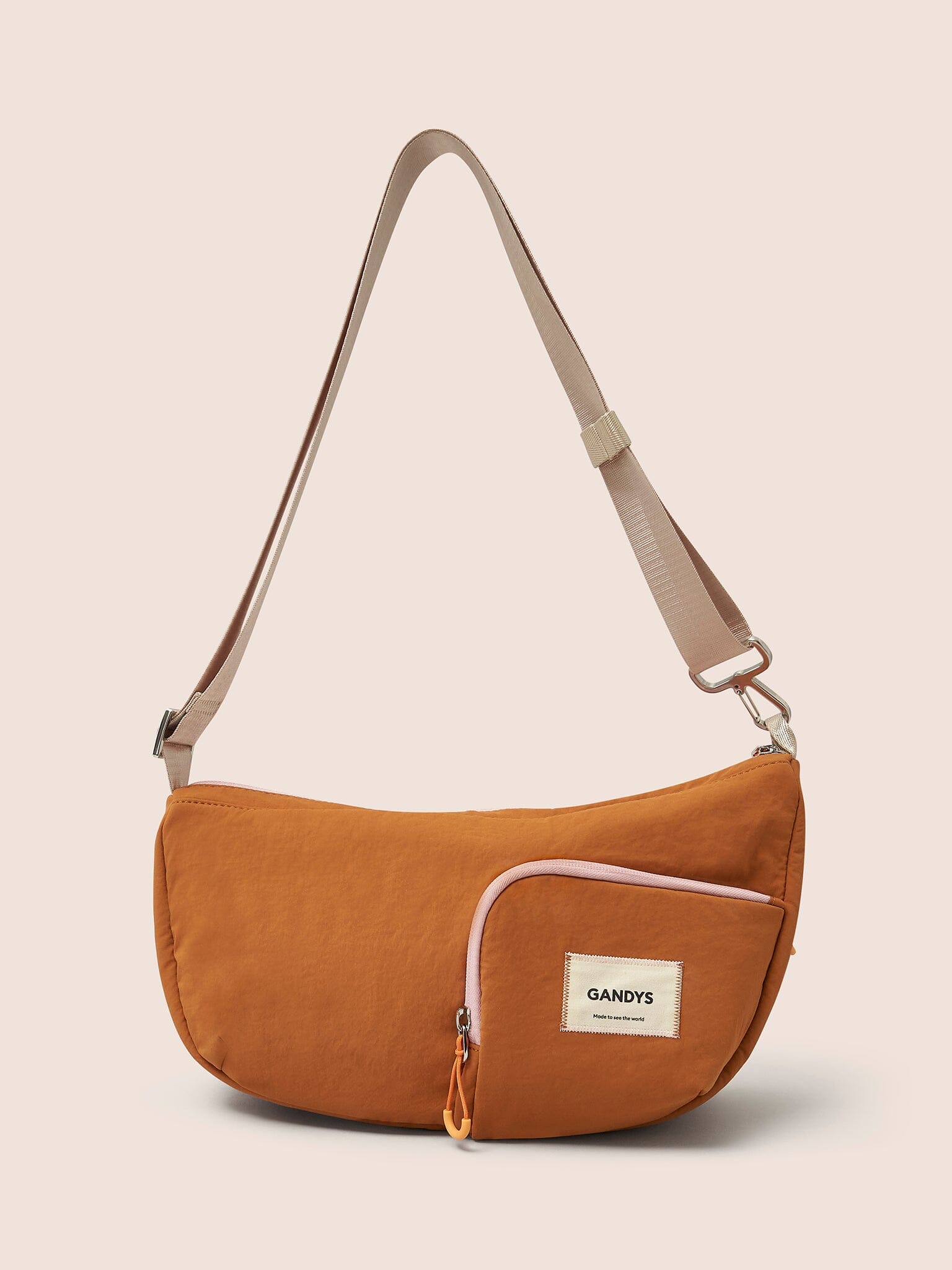 Orange Ecuador Sling Bag Bags- Gandys