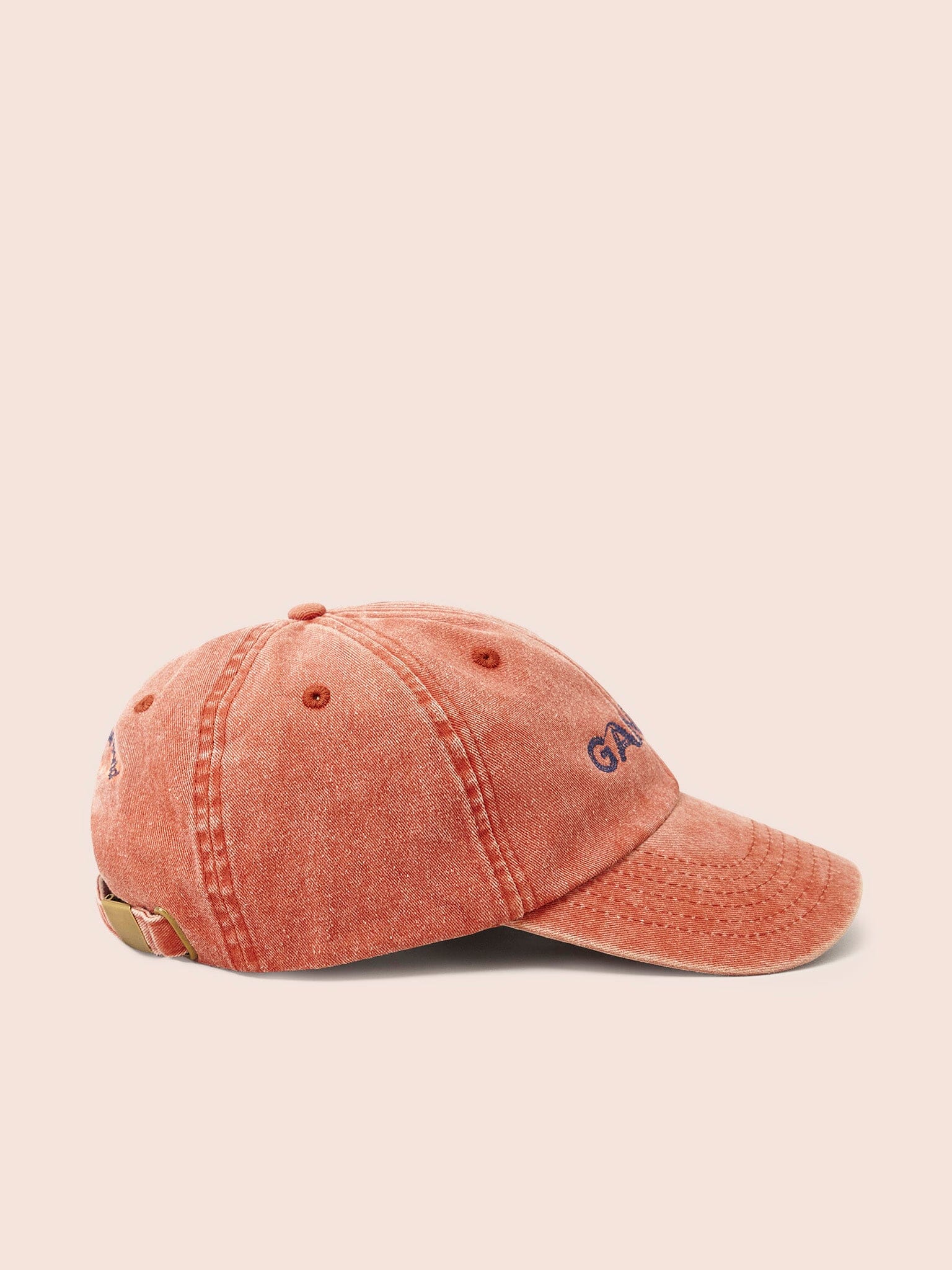 Orange Gandys Embroidered Cap Accessories- Gandys