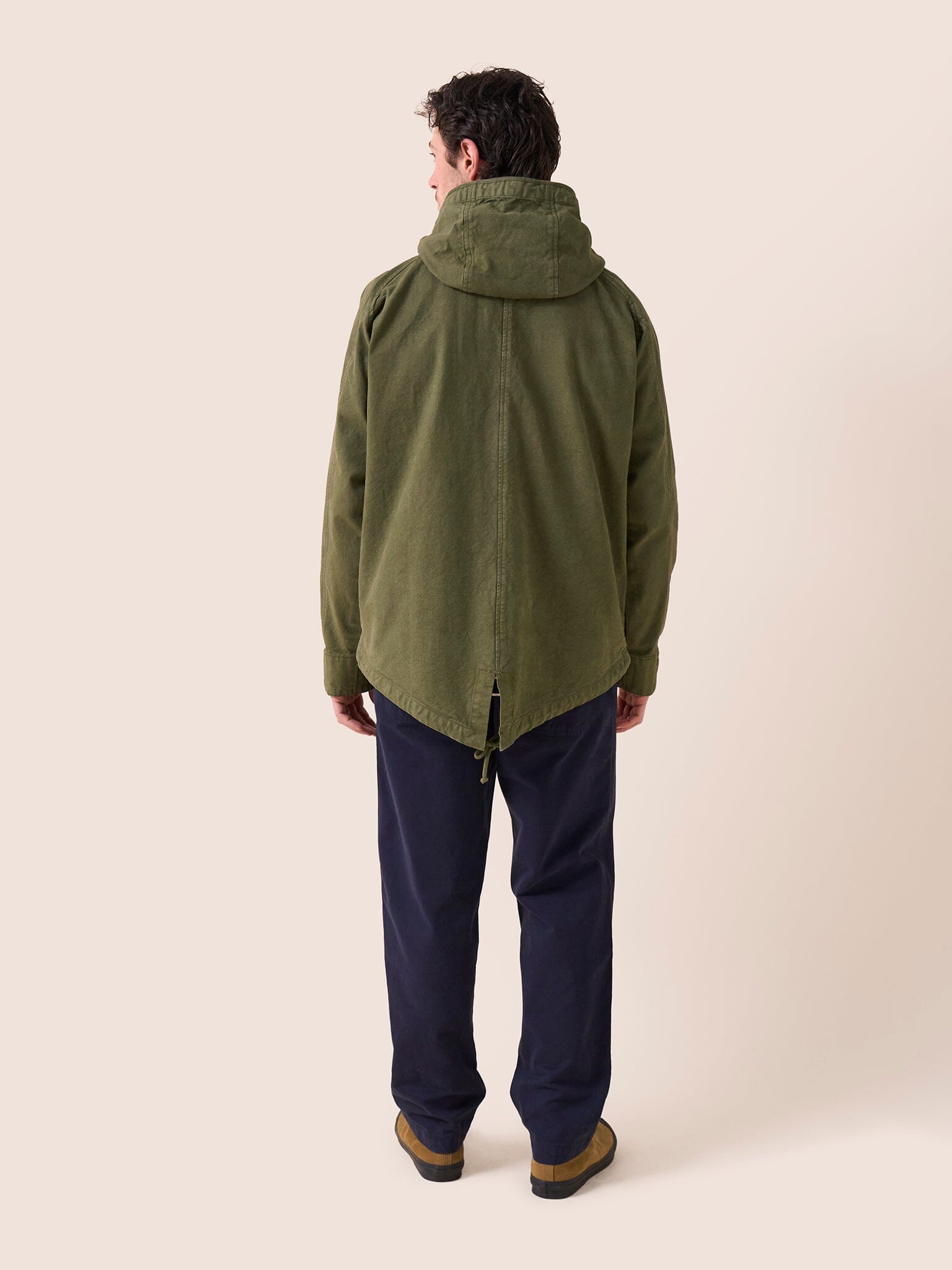 Oslo Cotton Overhead Parka Jacket Outerwear- Gandys