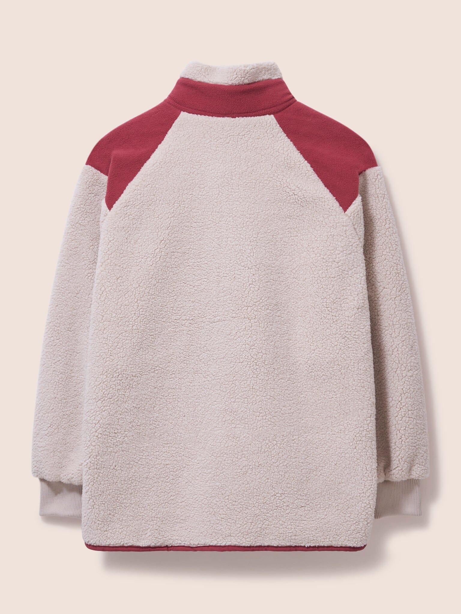Overhead Fleece in Oatmeal Layering- Gandys