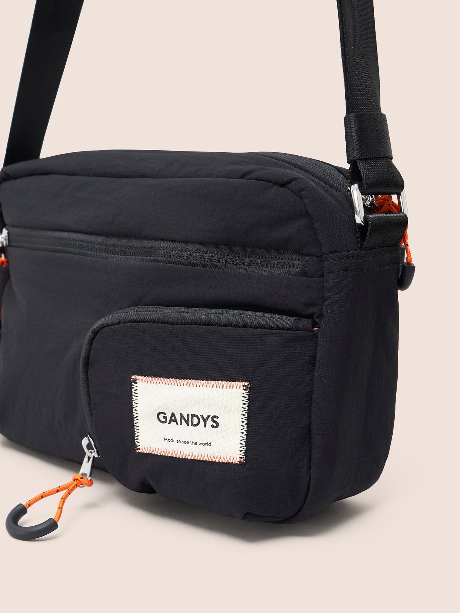 Panama Recycled Nylon Lightweight Crossbody Shoulder Bag Bags- Gandys