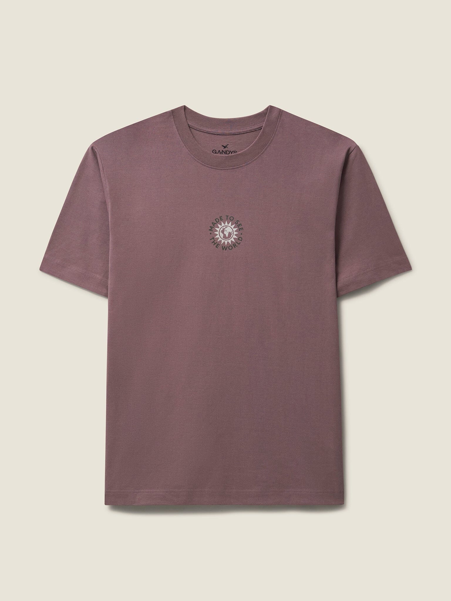Pink Bali Campus T-Shirt T-Shirts- Gandys