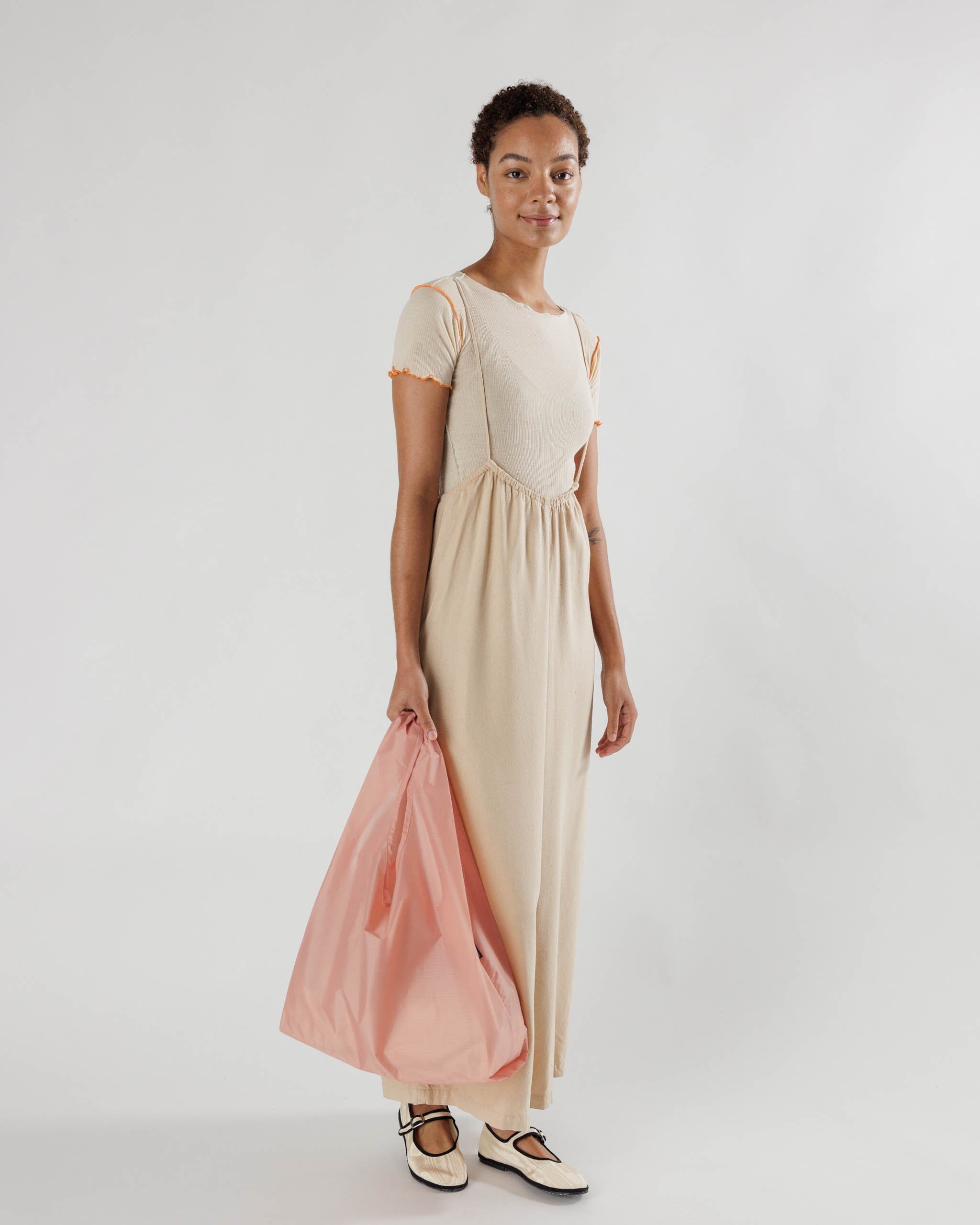 Pink Salt Baggu Standard Shopper Bags- Gandys