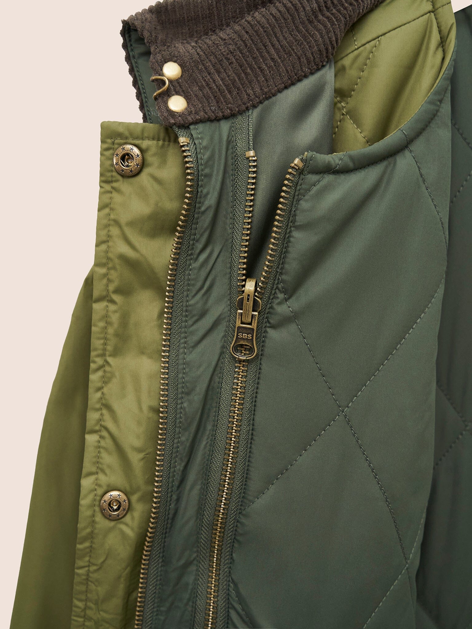 Quebec Quilted 3 in 1 Modular Longline Coat Outerwear- Gandys