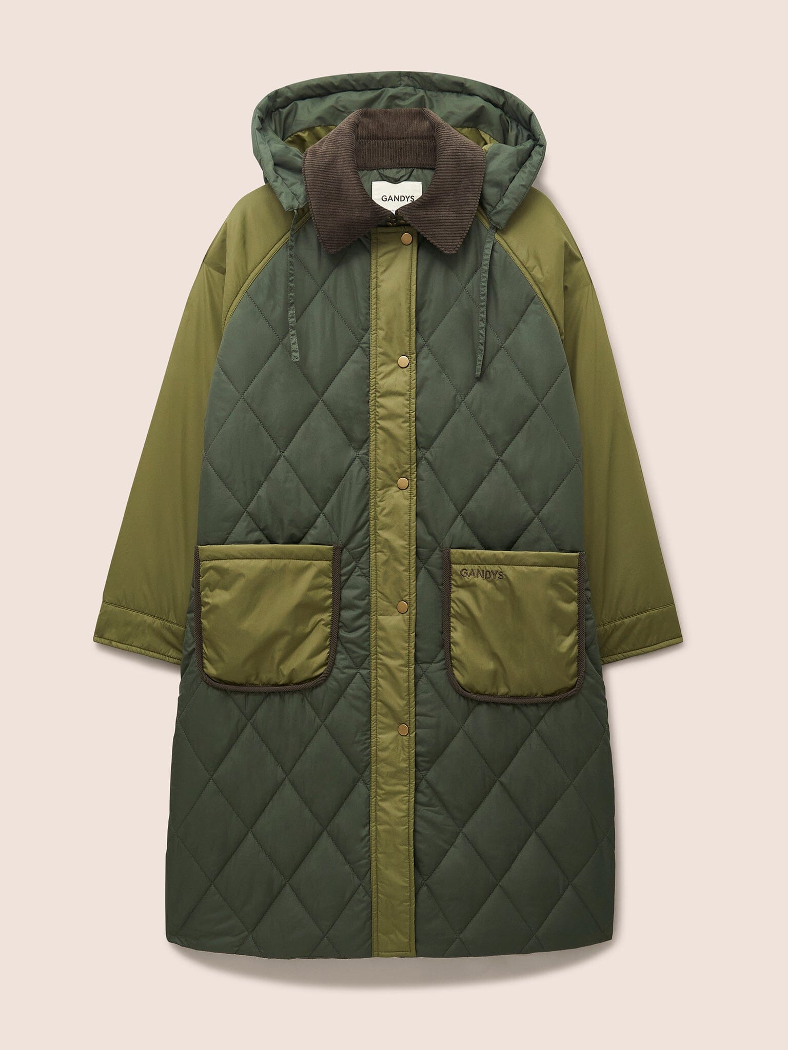 Quebec Quilted 3 in 1 Modular Longline Coat Outerwear- Gandys