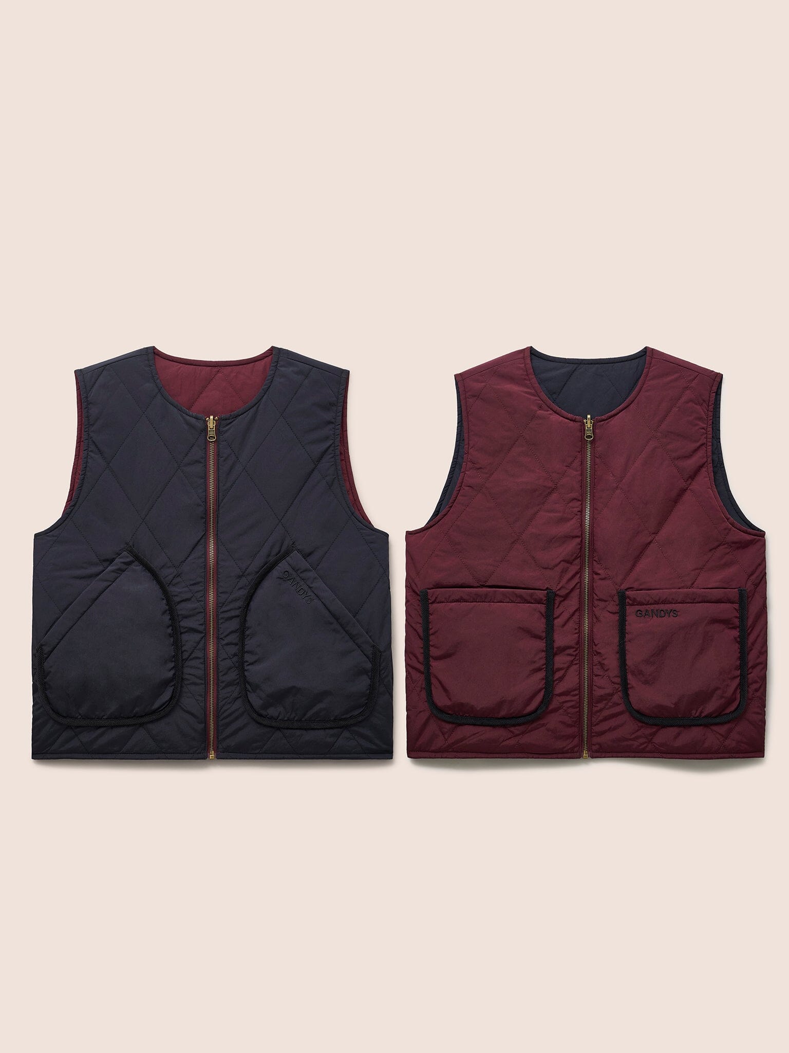 Quebec Quilted 3 in 1 Modular Longline Coat Outerwear- Gandys