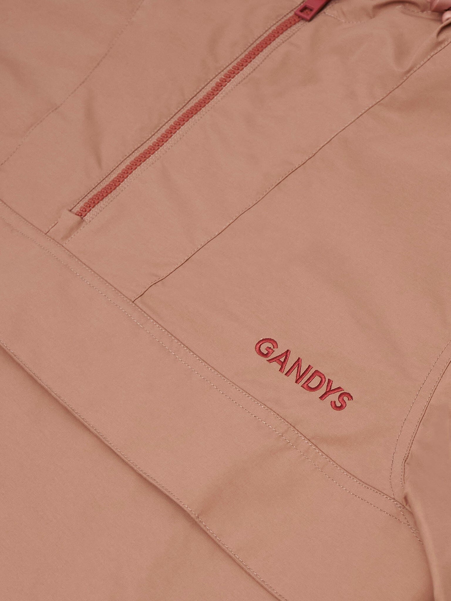 Rose Alberta Fleece Lined Overhead Jacket Outerwear- Gandys