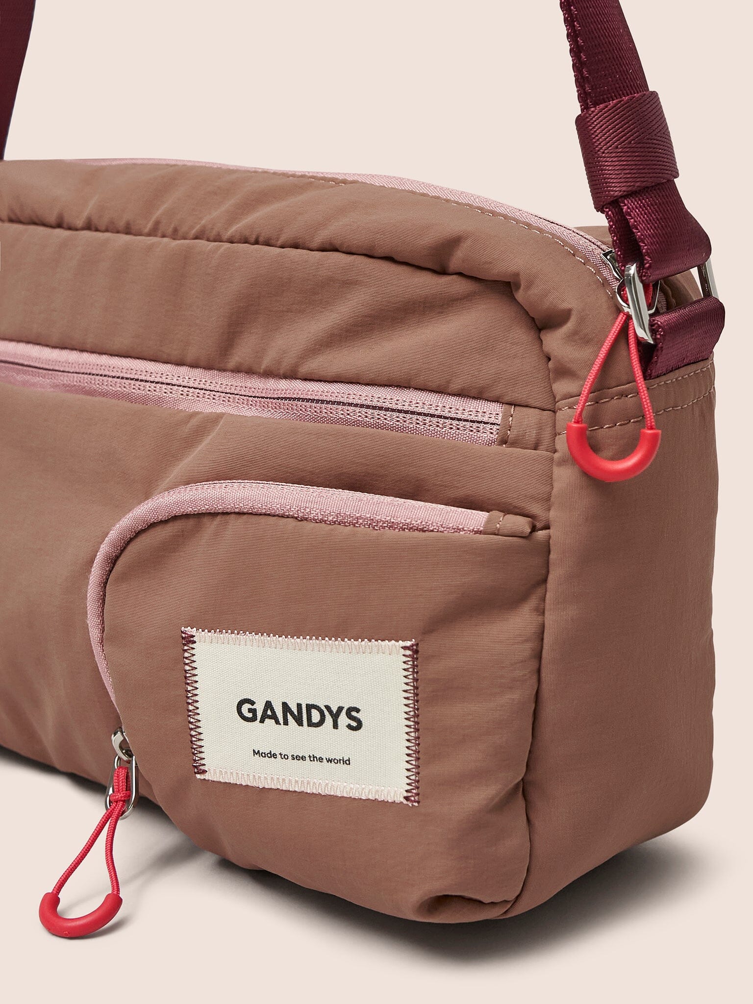 Rose Panama Crossbody Shoulder Bag Bags- Gandys