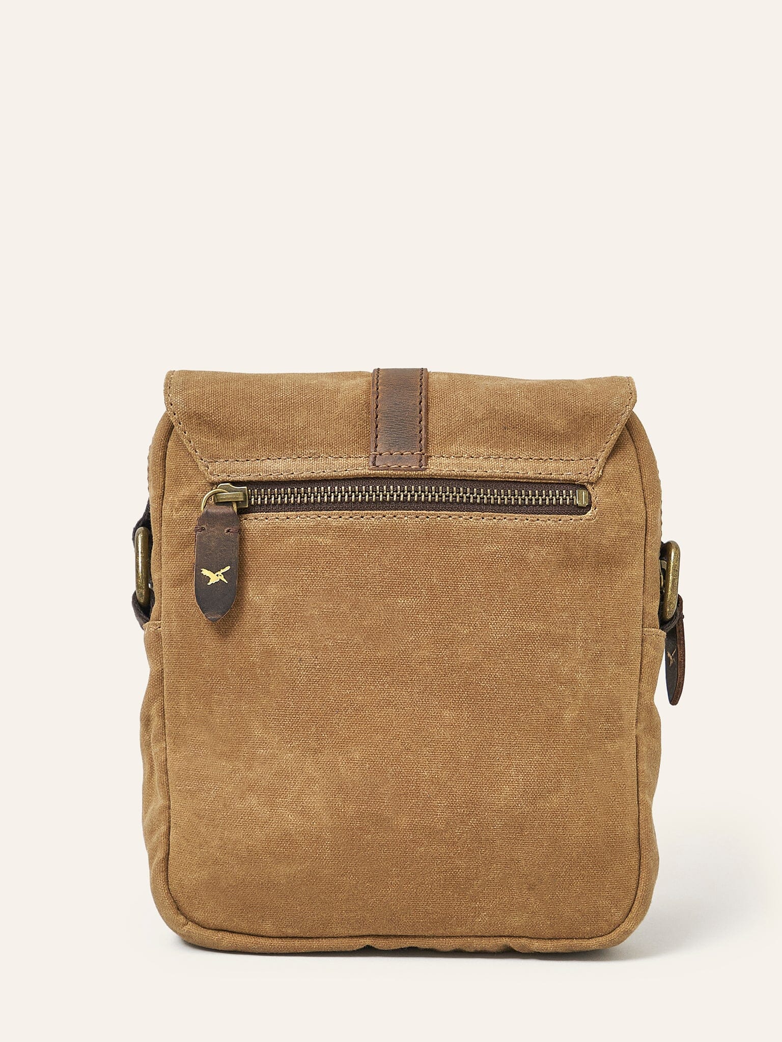 Sand Ipanema Waxed Cotton Classic Crossbody Bags- Gandys