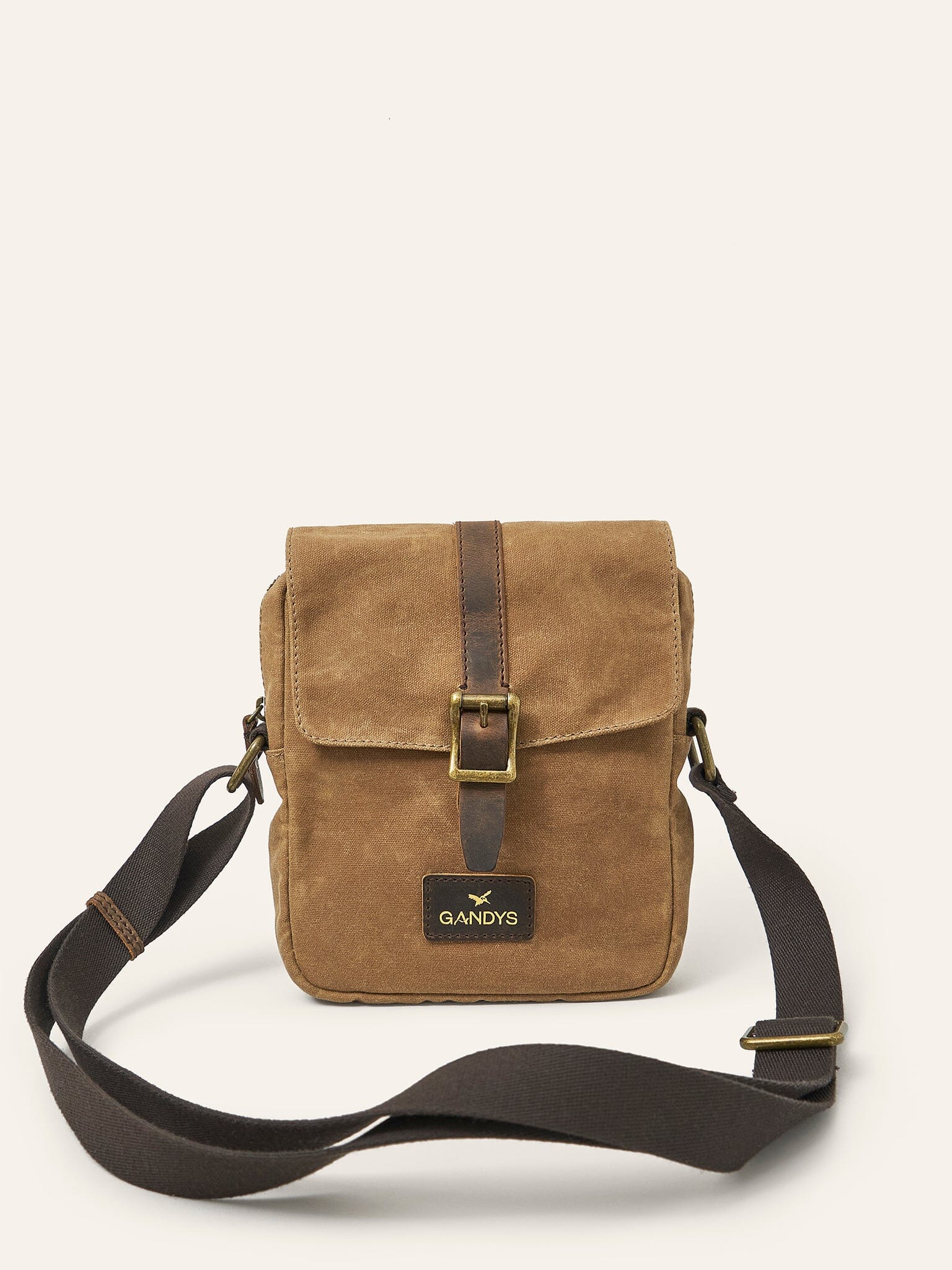Sand Ipanema Waxed Cotton Classic Crossbody Bags- Gandys