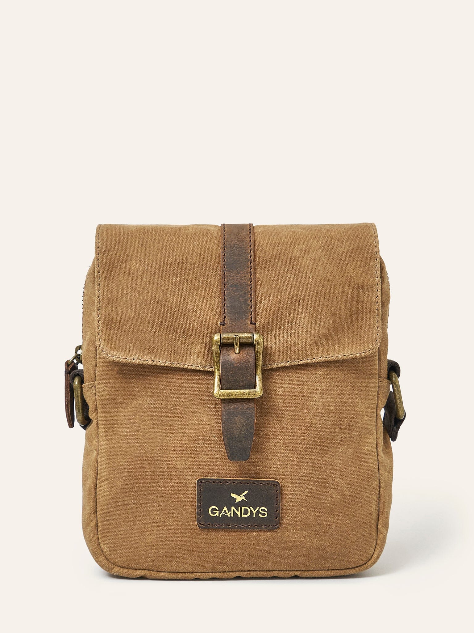 Sand Ipanema Waxed Cotton Classic Crossbody Bags- Gandys