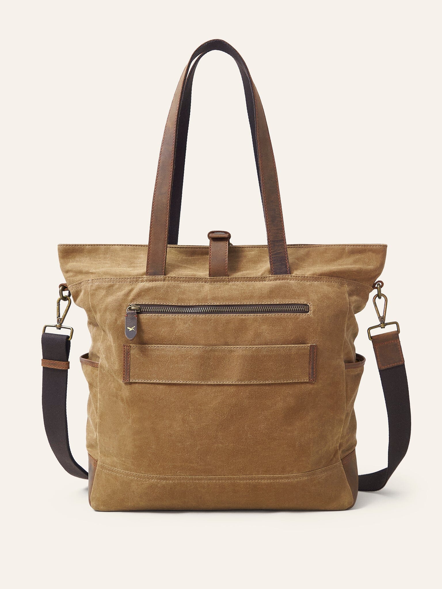 Sand Jaipur Waxed Cotton Tote Bags- Gandys