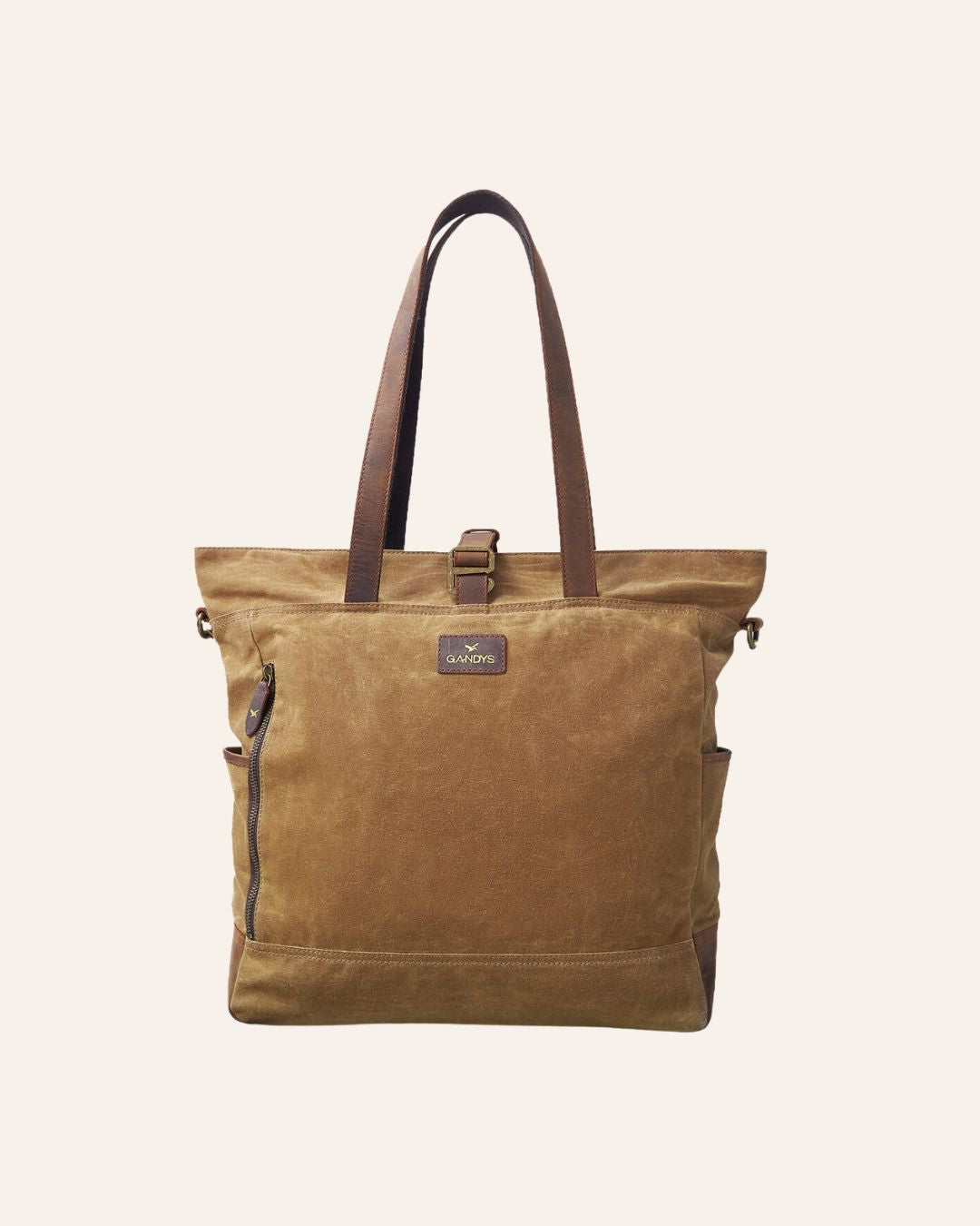 Sand Jaipur Waxed Cotton Tote Bags- Gandys