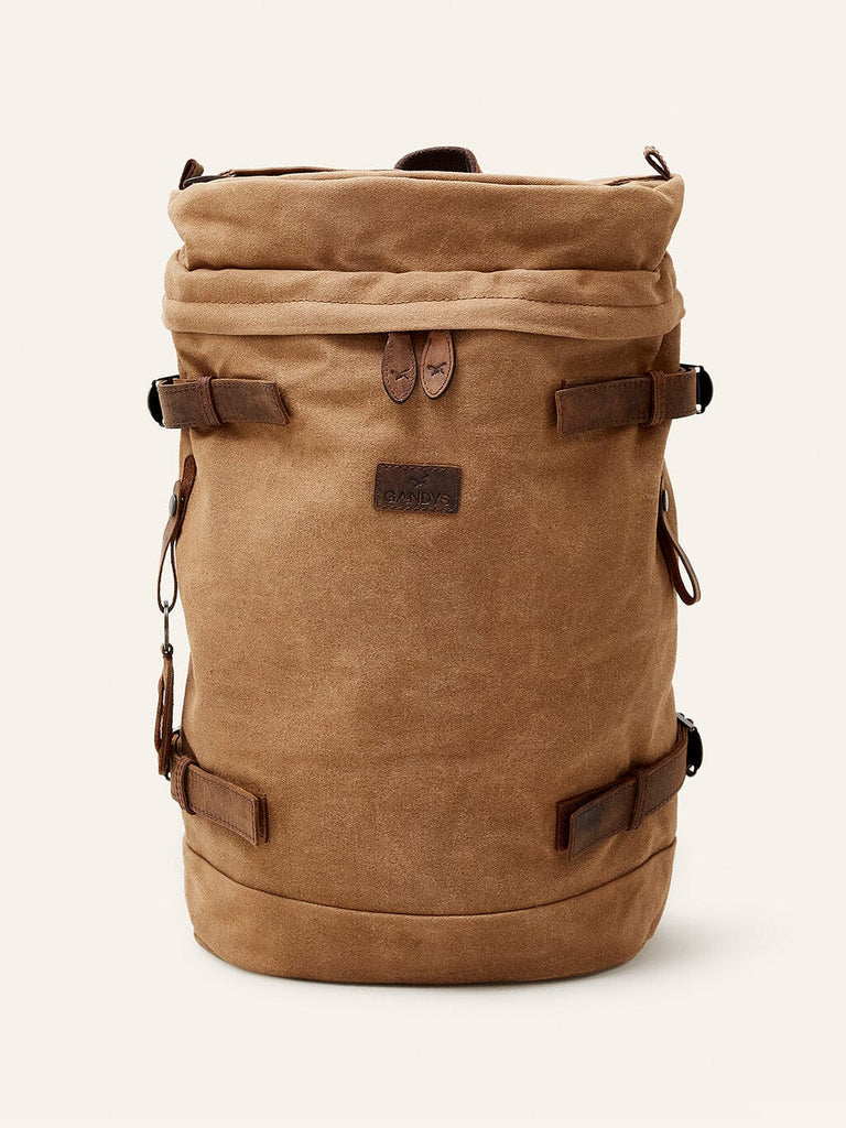 Sand Waxed Cotton Himalaya Backpack