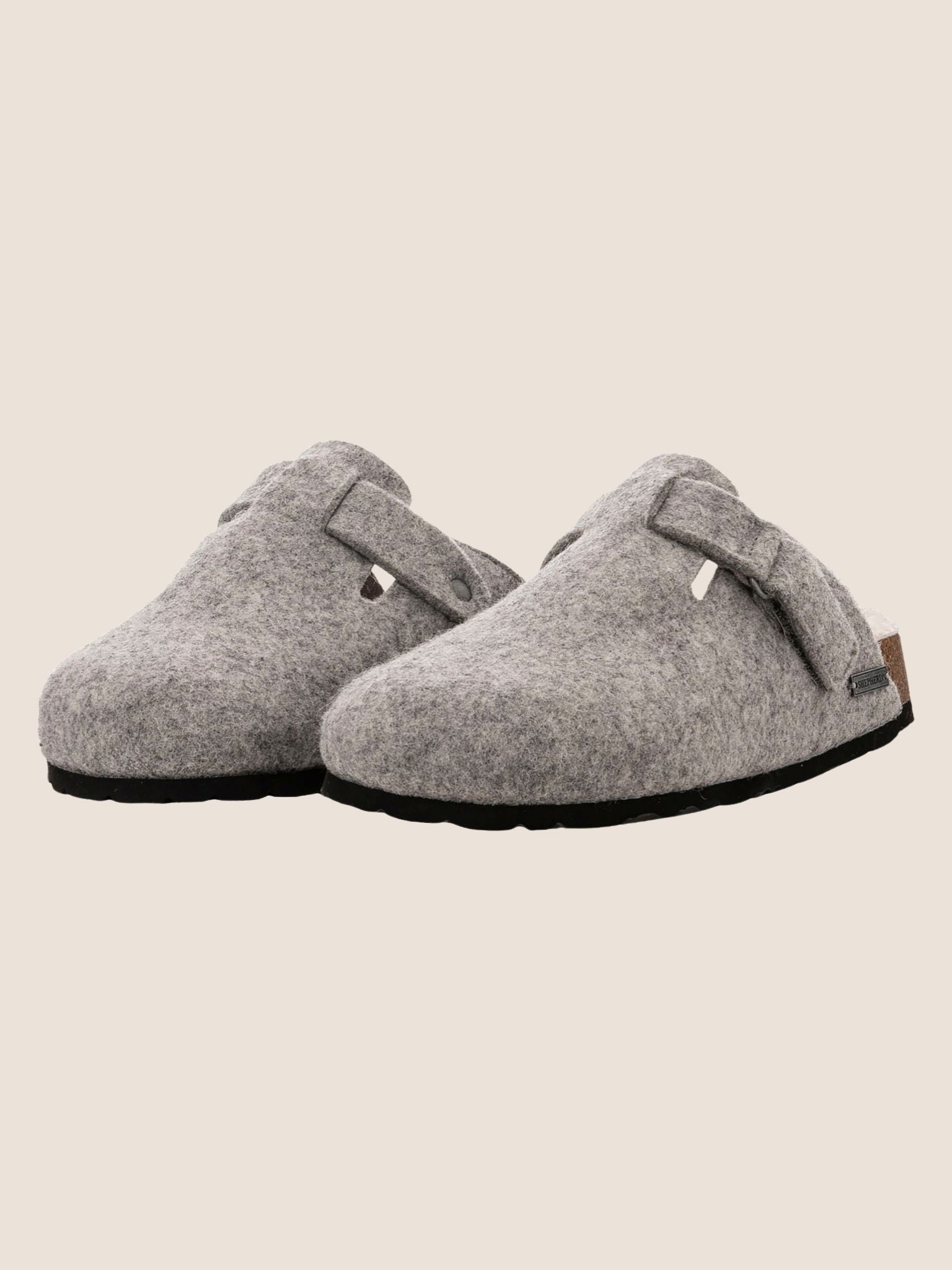 Shepherd of Sweden Hilma Slipper in Grey Footwear- Gandys