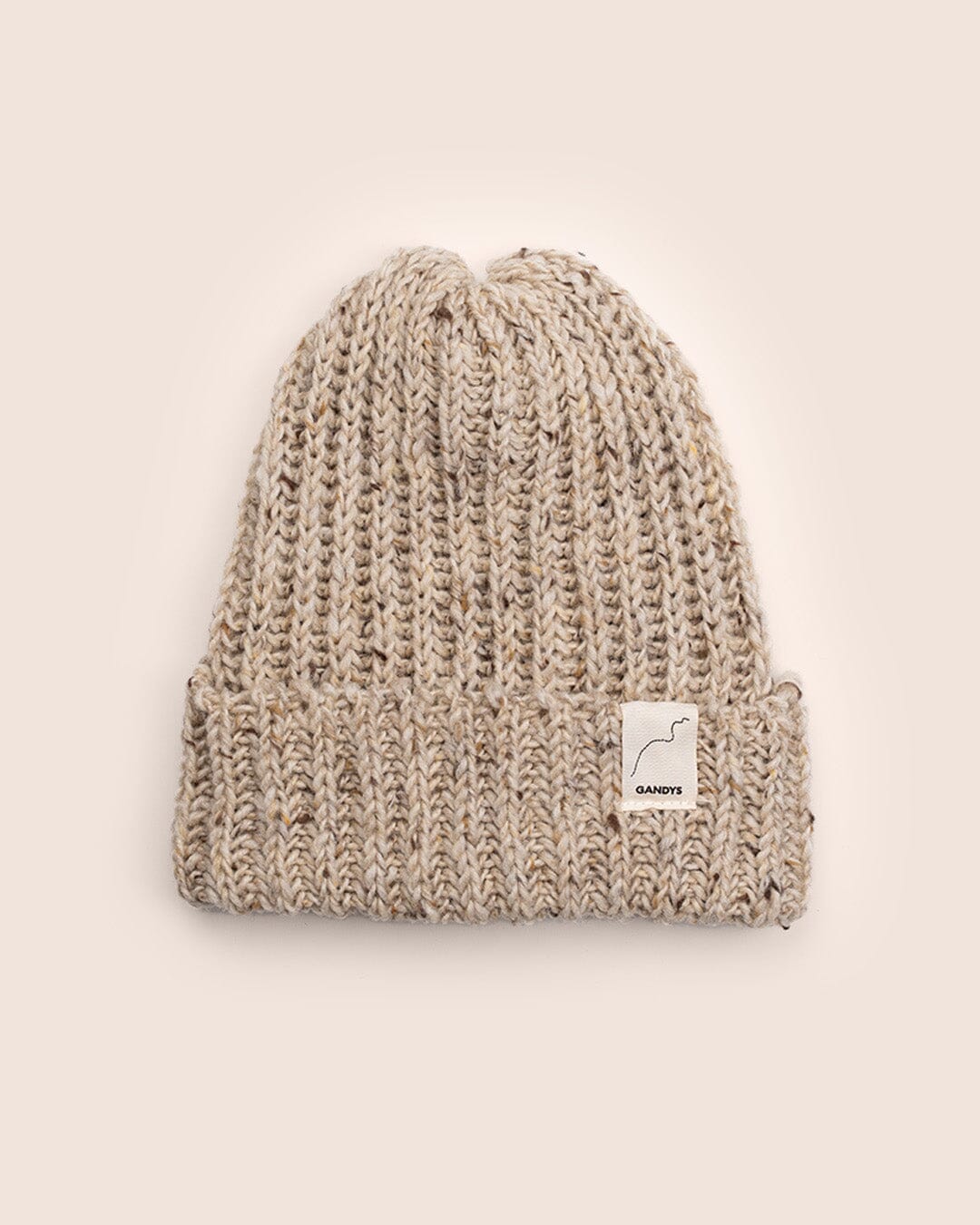 Skye Made in England Wool Beanie Cream Accessories- Gandys