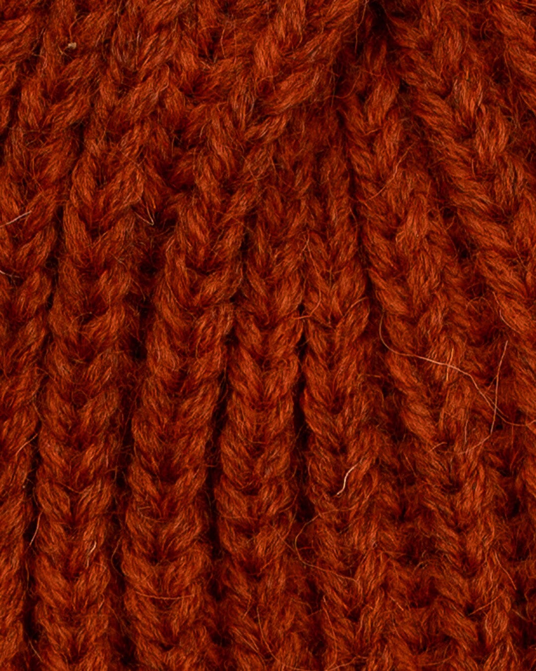 Skye Made in England Wool Beanie in Orange Accessories- Gandys