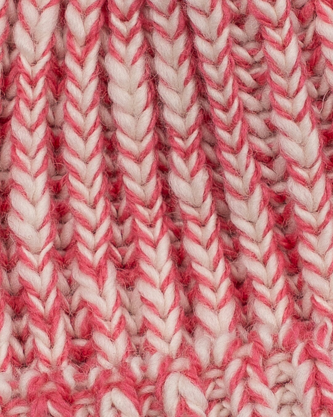 Skye Made in England Wool Beanie in Pink Marl Accessories- Gandys