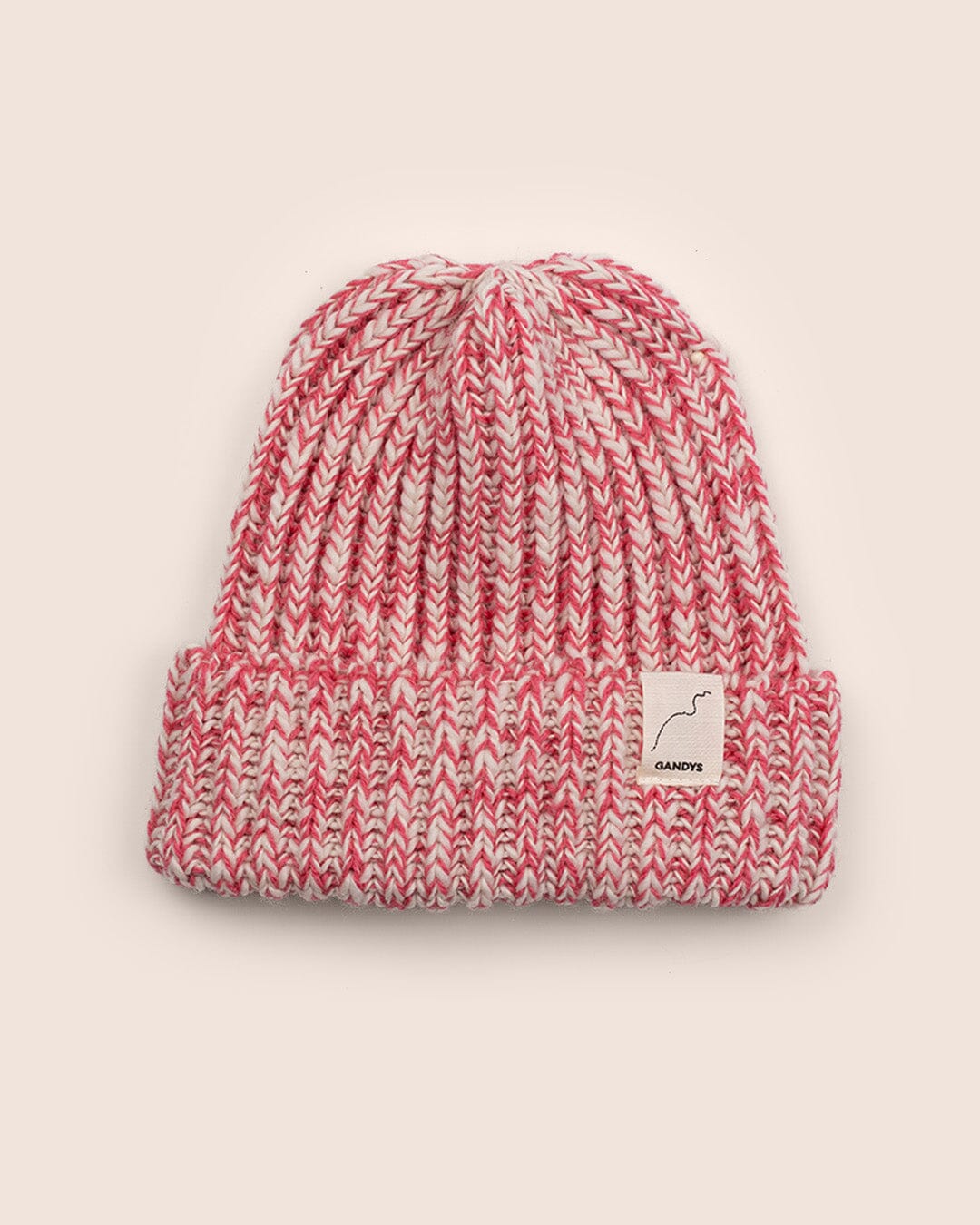 Skye Made in England Wool Beanie Pink Accessories- Gandys