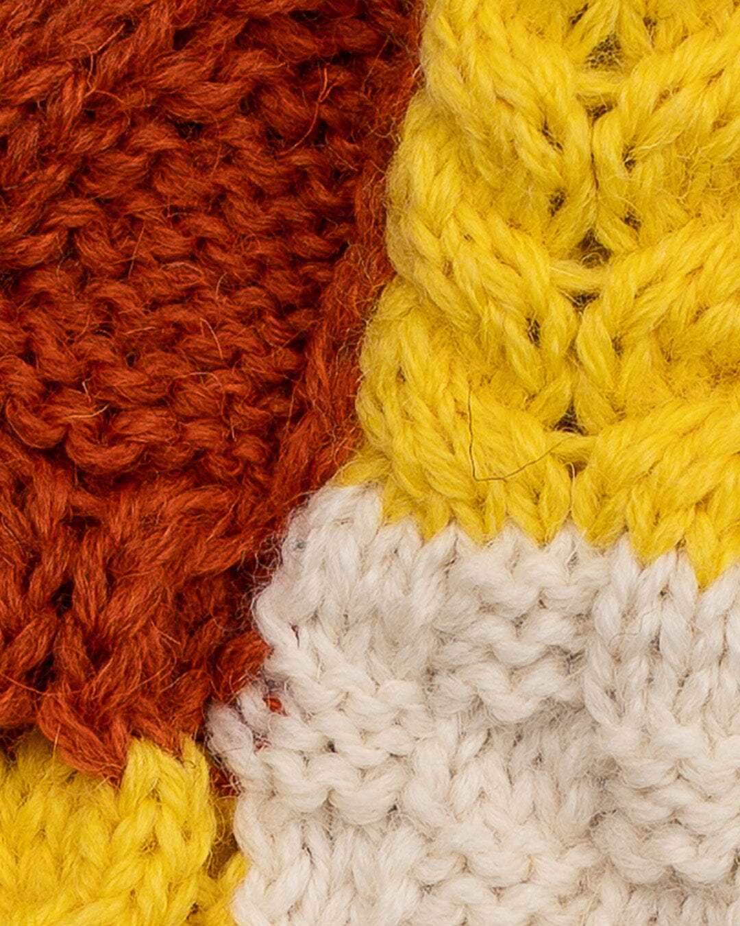 Skye Made in England Wool Patchwork Beanie Accessories- Gandys