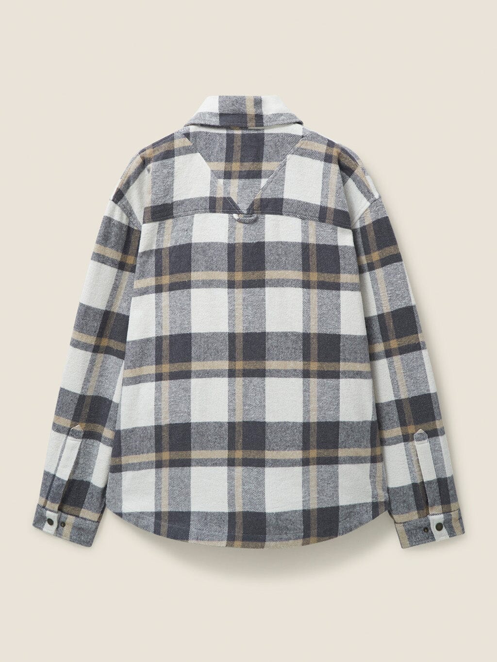 Stone Check Vancouver Overshirt Shirts- Gandys