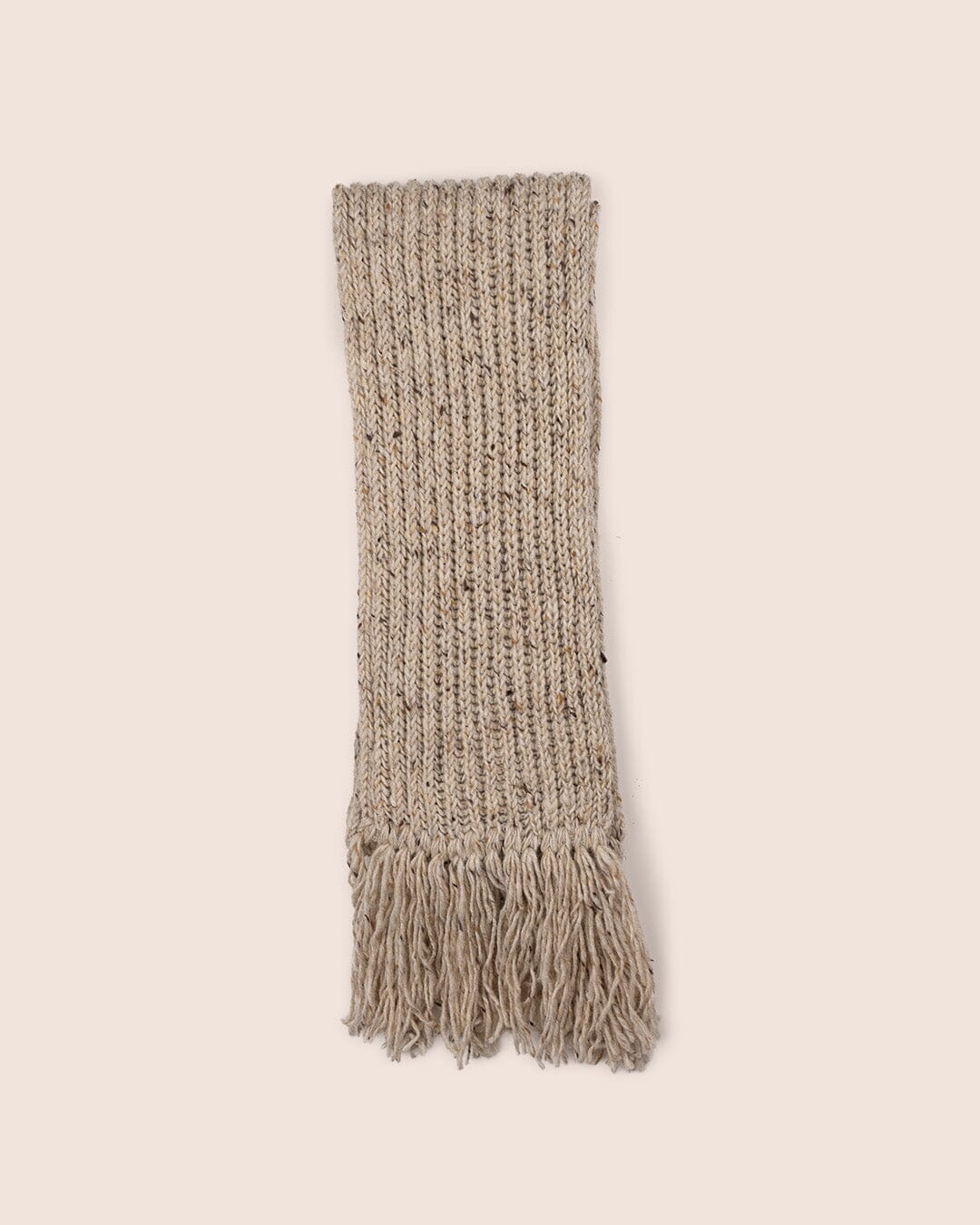 Tay Wool Scarf in Natural Slub Accessories- Gandys