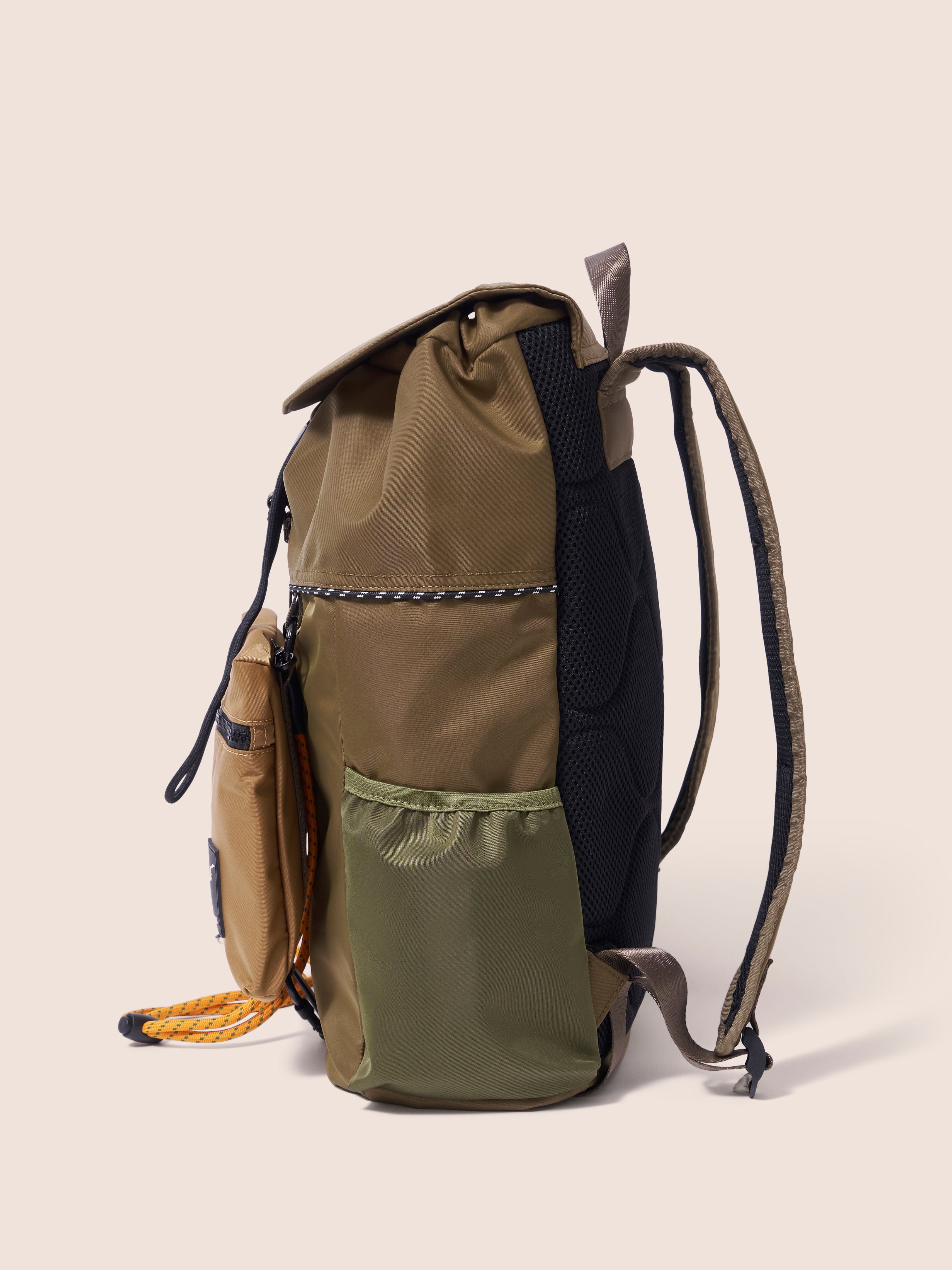 Urban Trek Backpack in Khaki Bags- Gandys