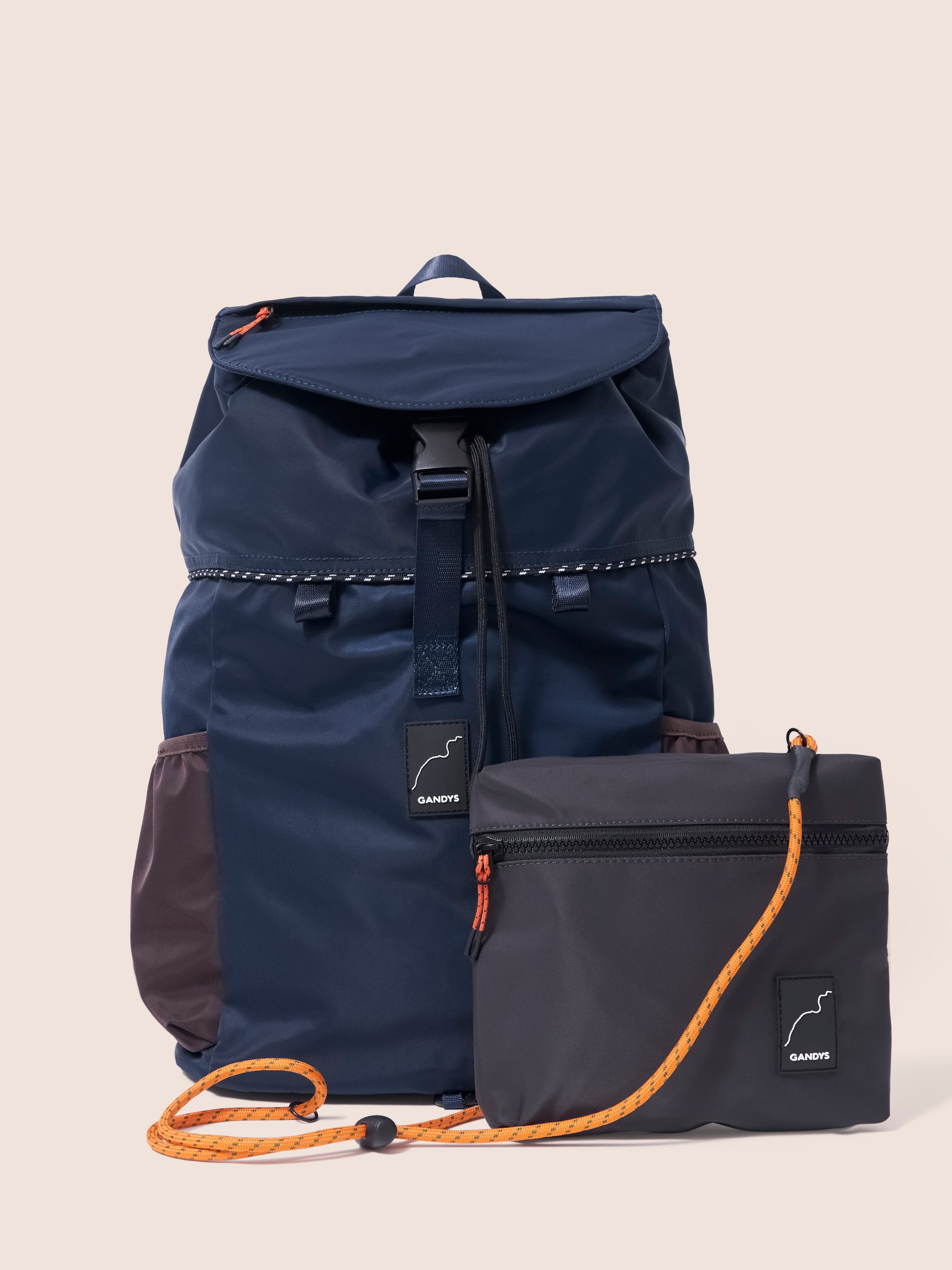 Urban Trek Backpack in Navy Bags- Gandys