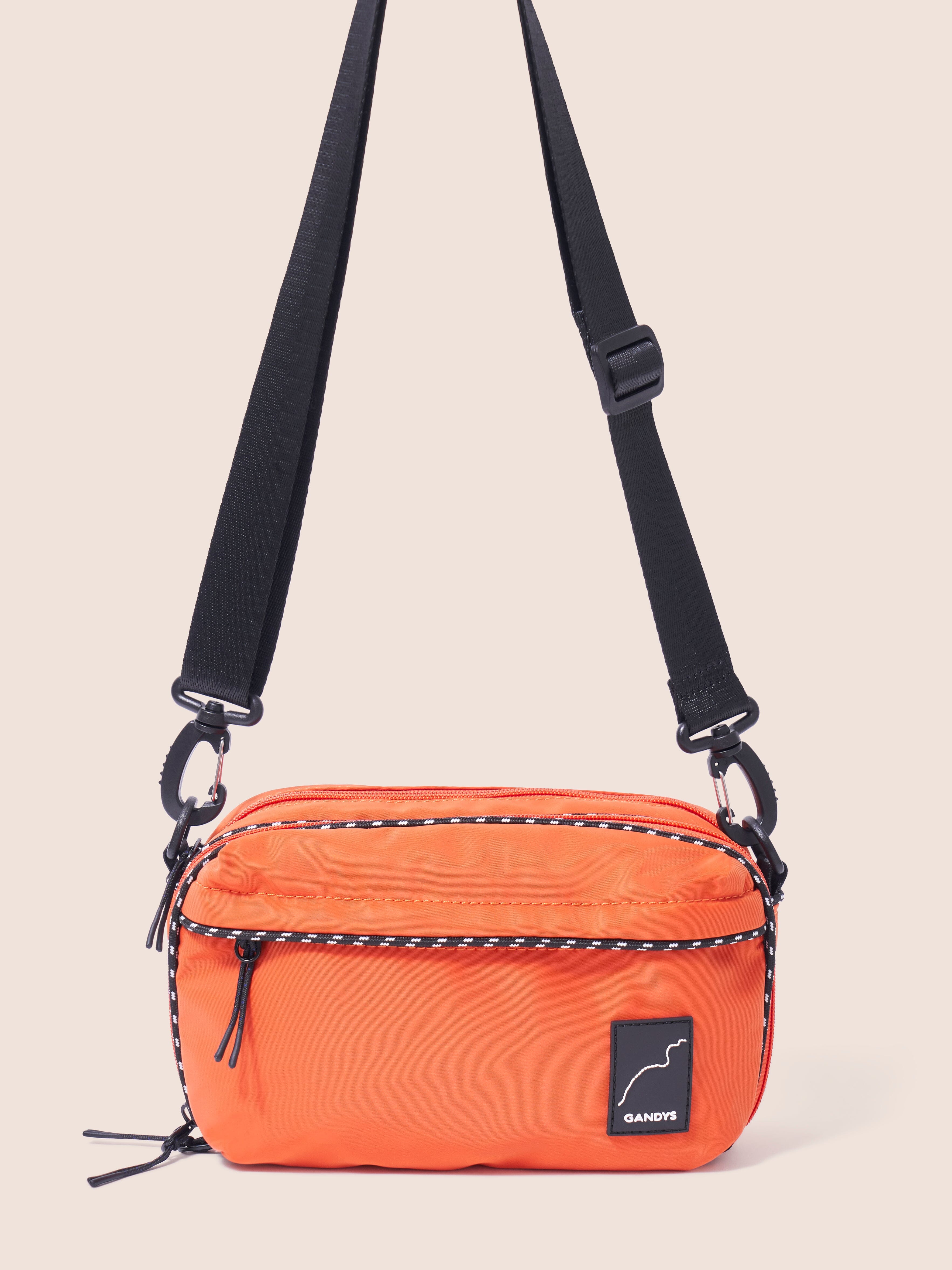 Urban Trek Crossbody Bag in Orange Bags- Gandys