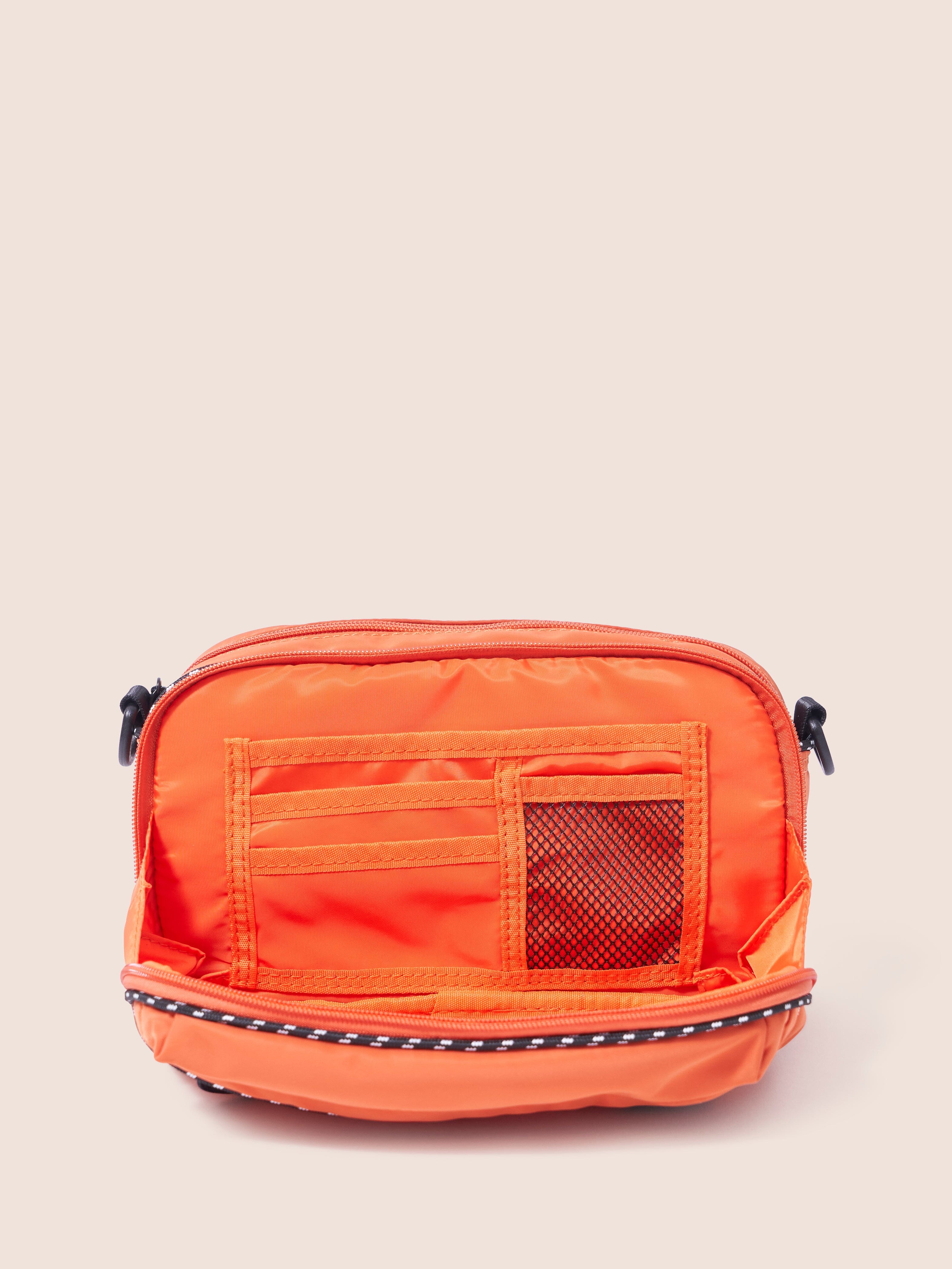Urban Trek Crossbody Bag in Orange Bags- Gandys
