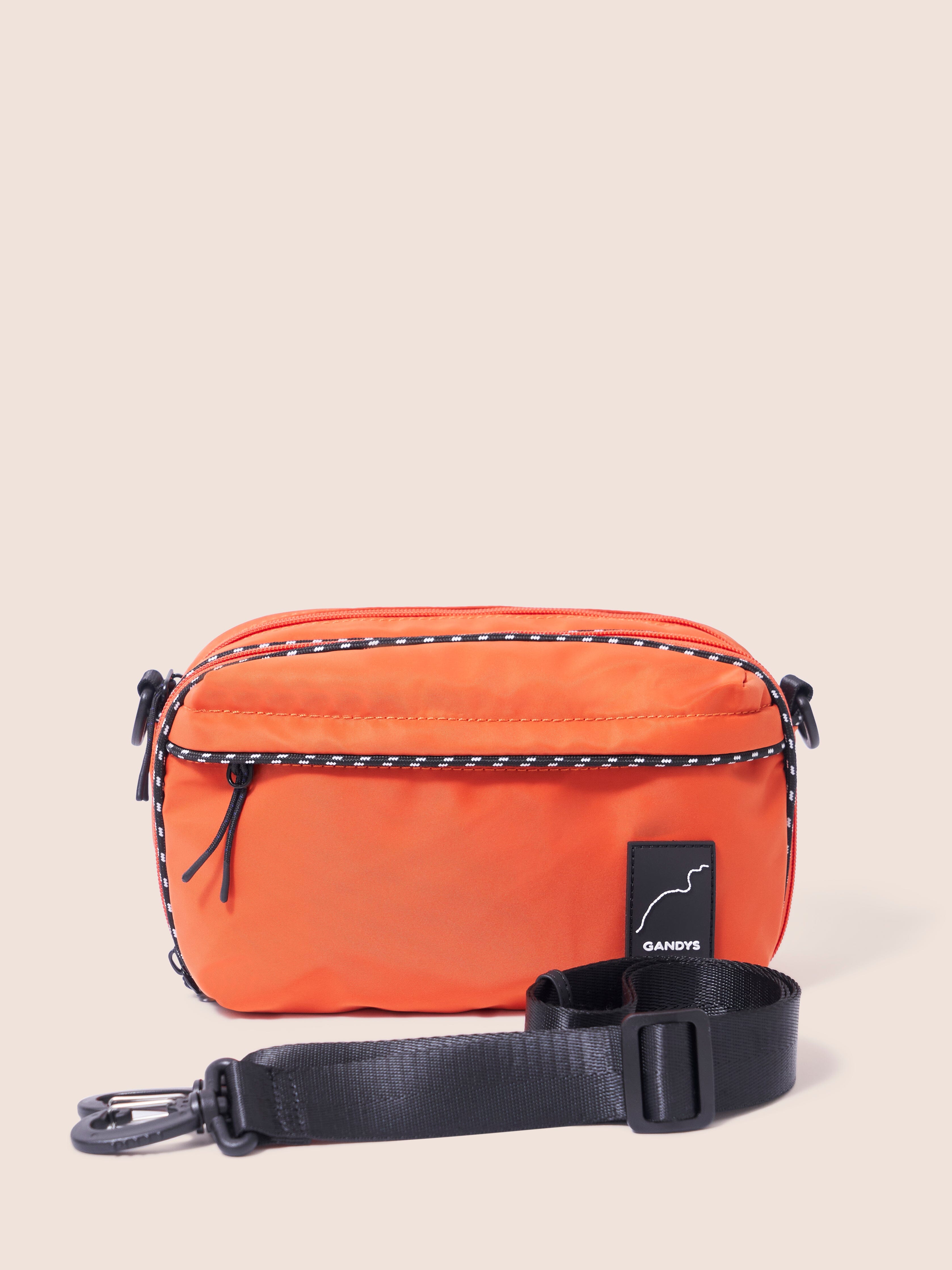 Urban Trek Crossbody Bag in Orange Bags- Gandys