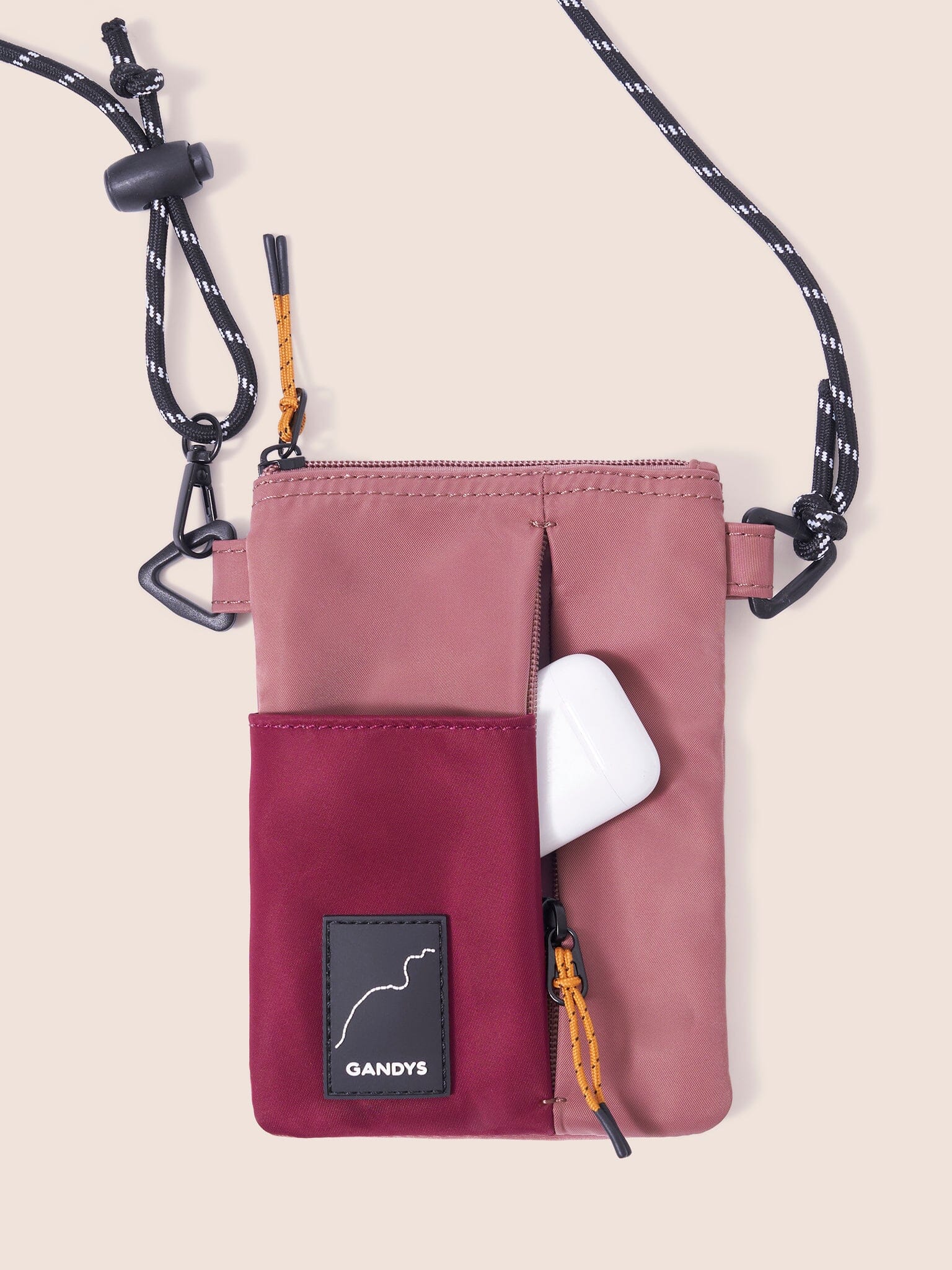 Urban Trek Essentials Bag in Burgundy Bags- Gandys