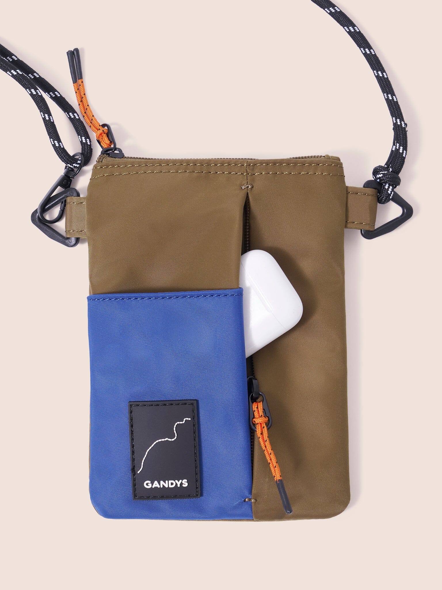 Urban Trek Essentials Bag in Khaki Bags- Gandys