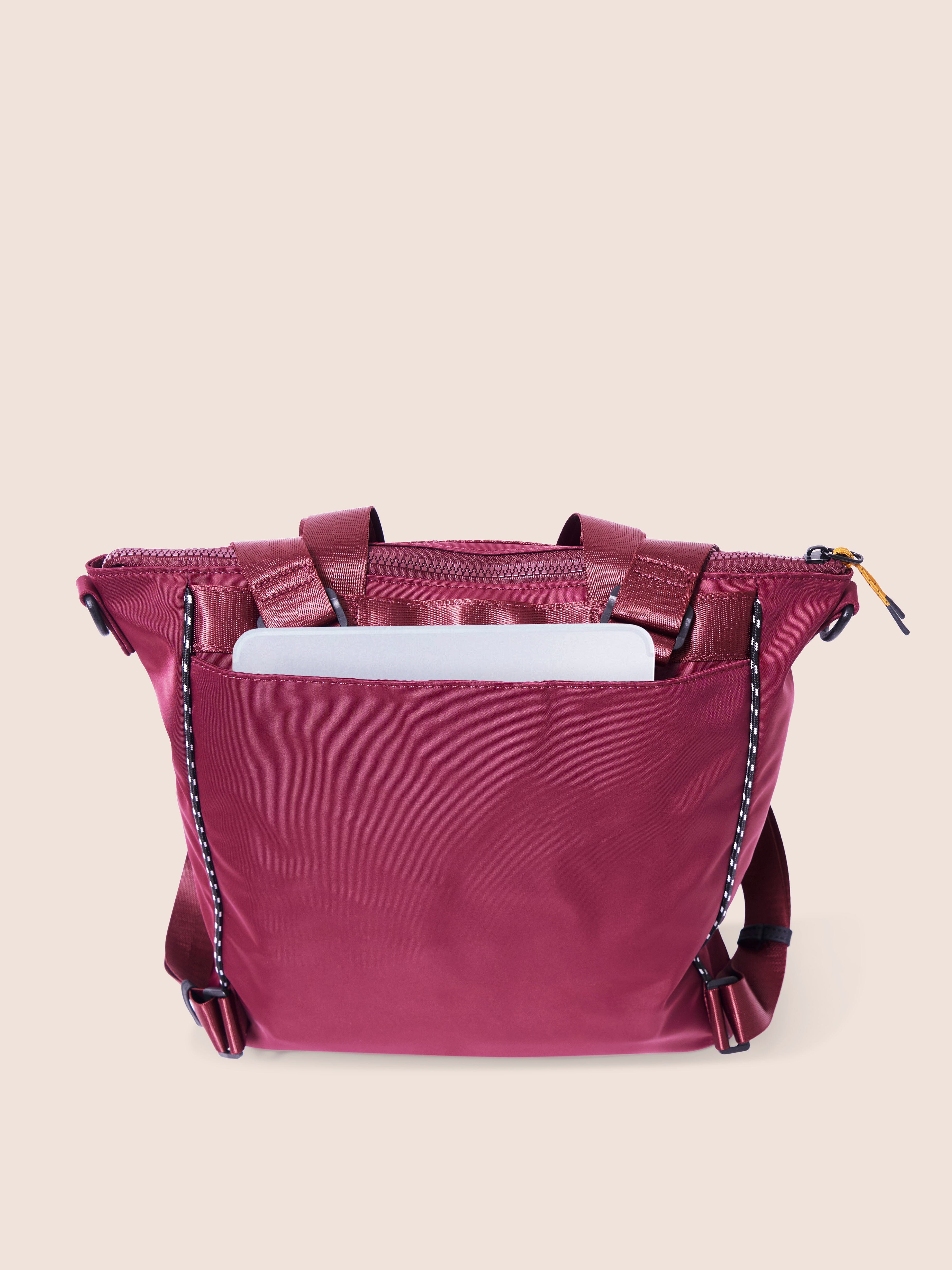 Urban Trek Multiway Pack in Berry Red Bags- Gandys
