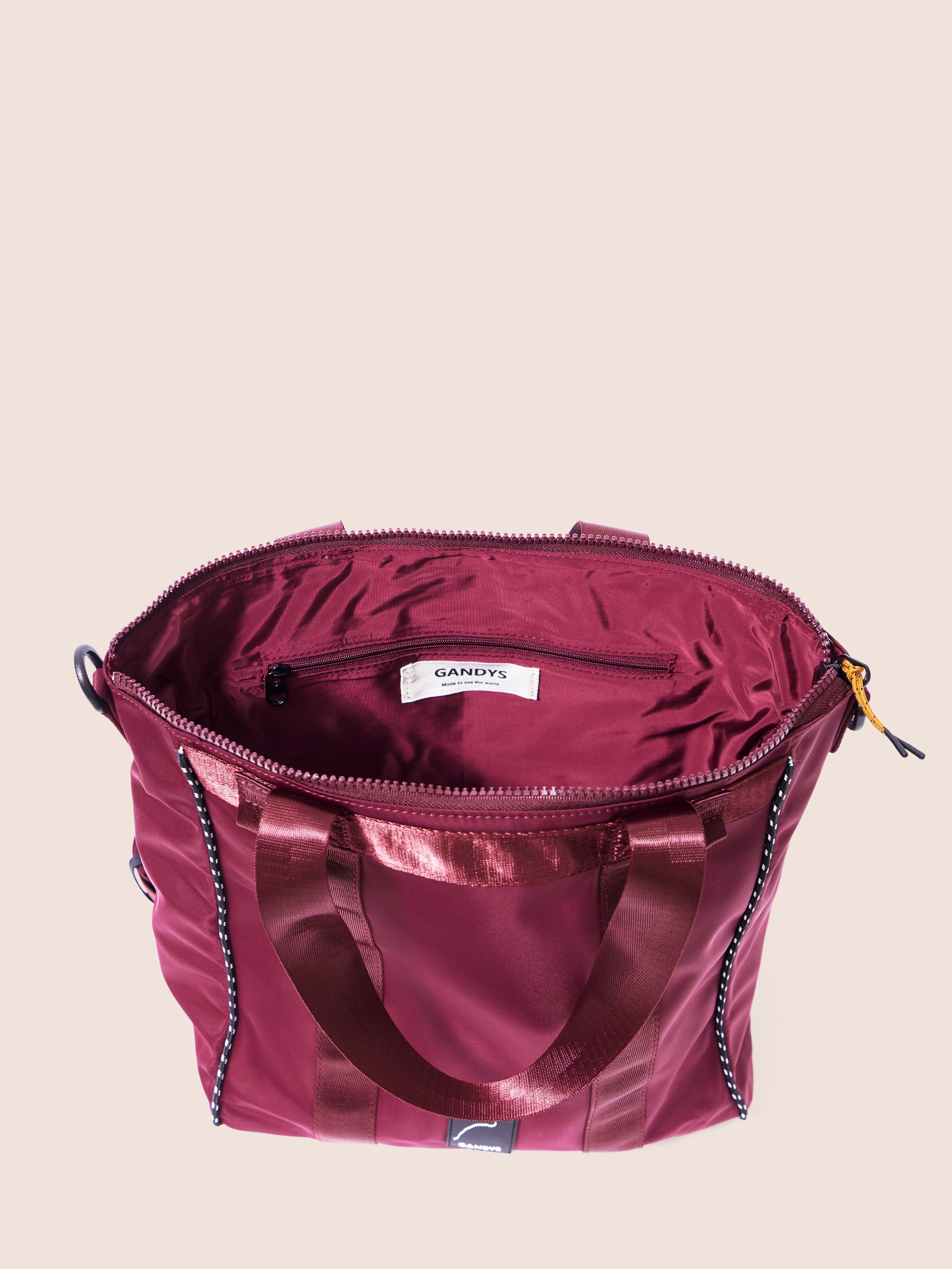 Urban Trek Multiway Pack in Berry Red Bags- Gandys