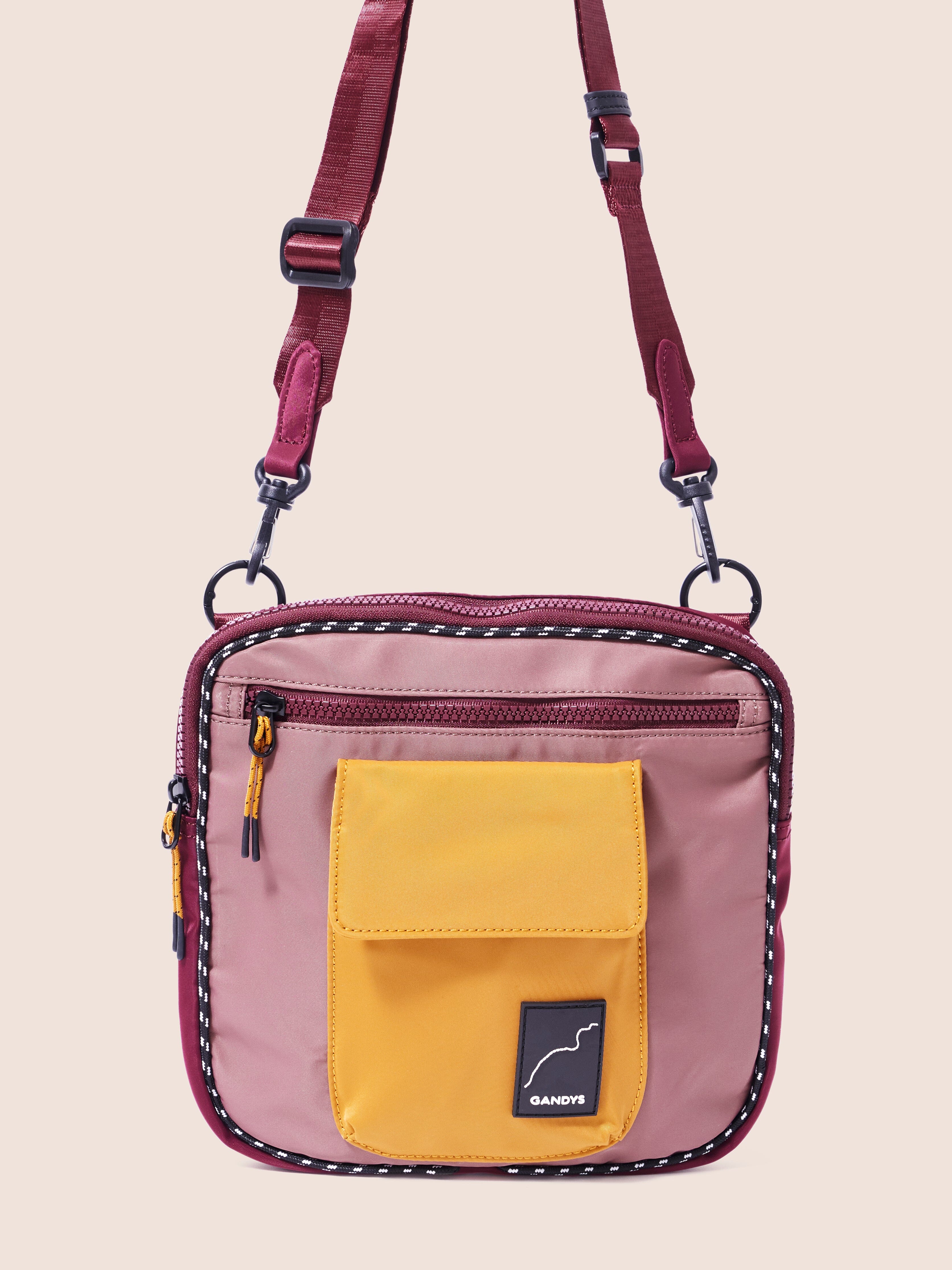 Urban Trek Multiway Pack in Berry Red Bags- Gandys