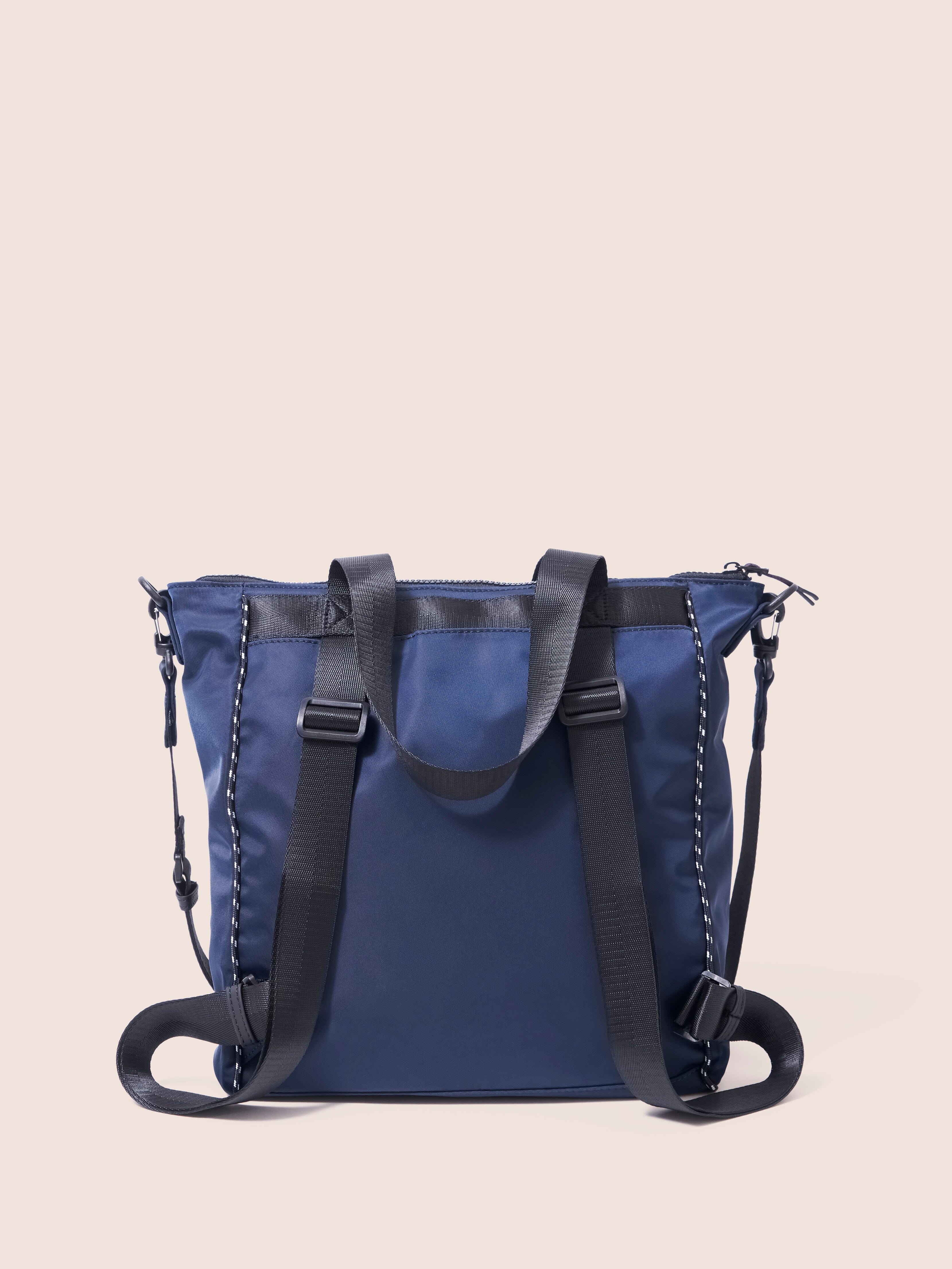 Urban Trek Recycled Modular Multiway Tote Bag in Navy