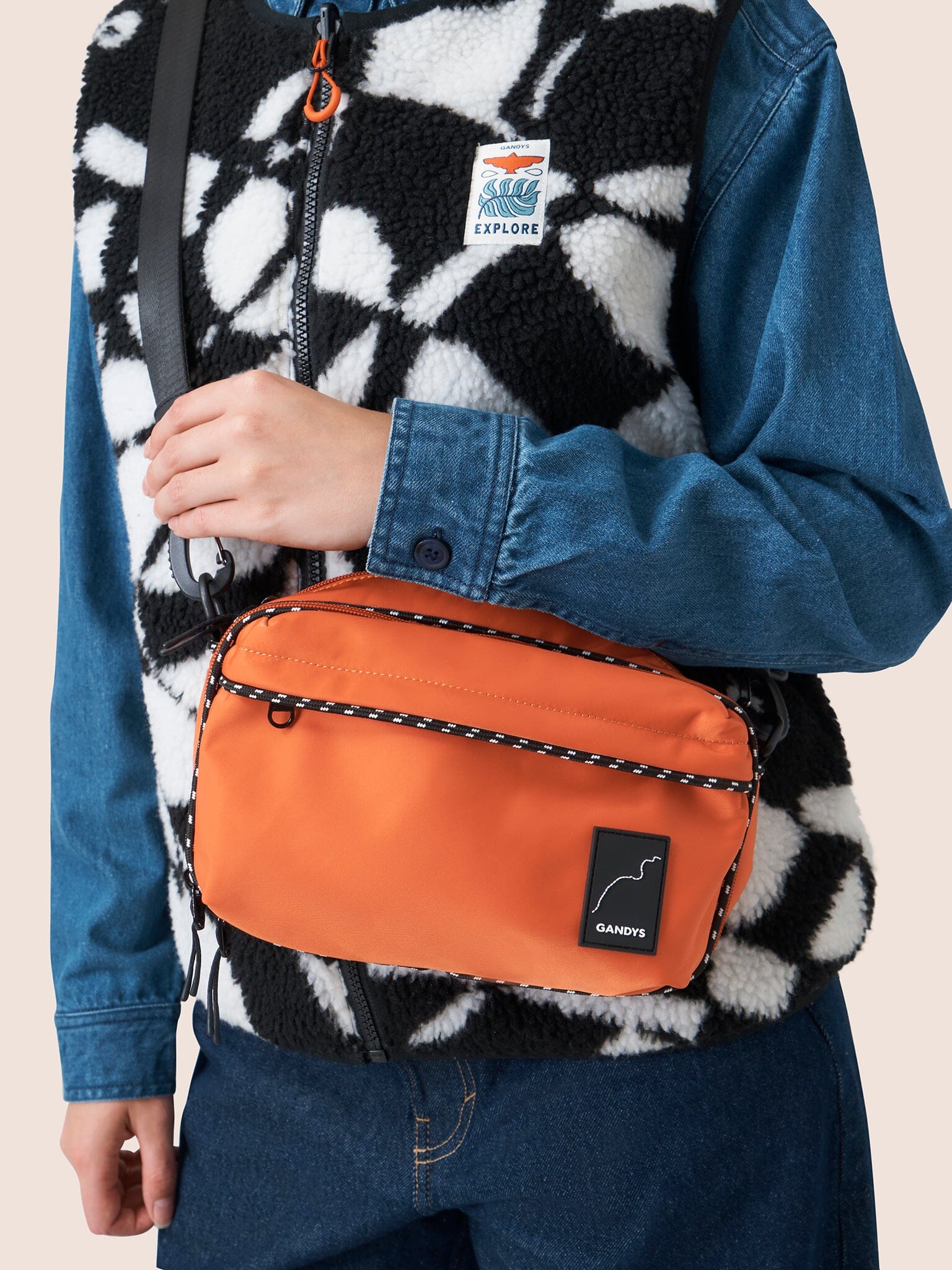 Urban Trek Recycled Modular Crossbody Bag Bags- Gandys
