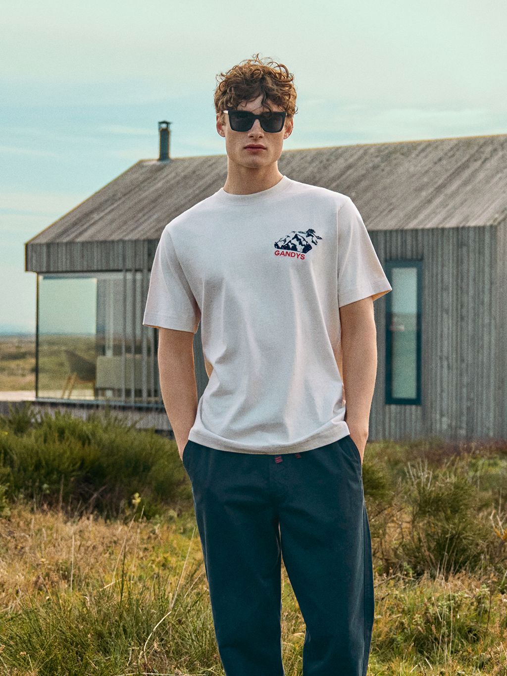 White Himalaya T-Shirt T-Shirts- Gandys