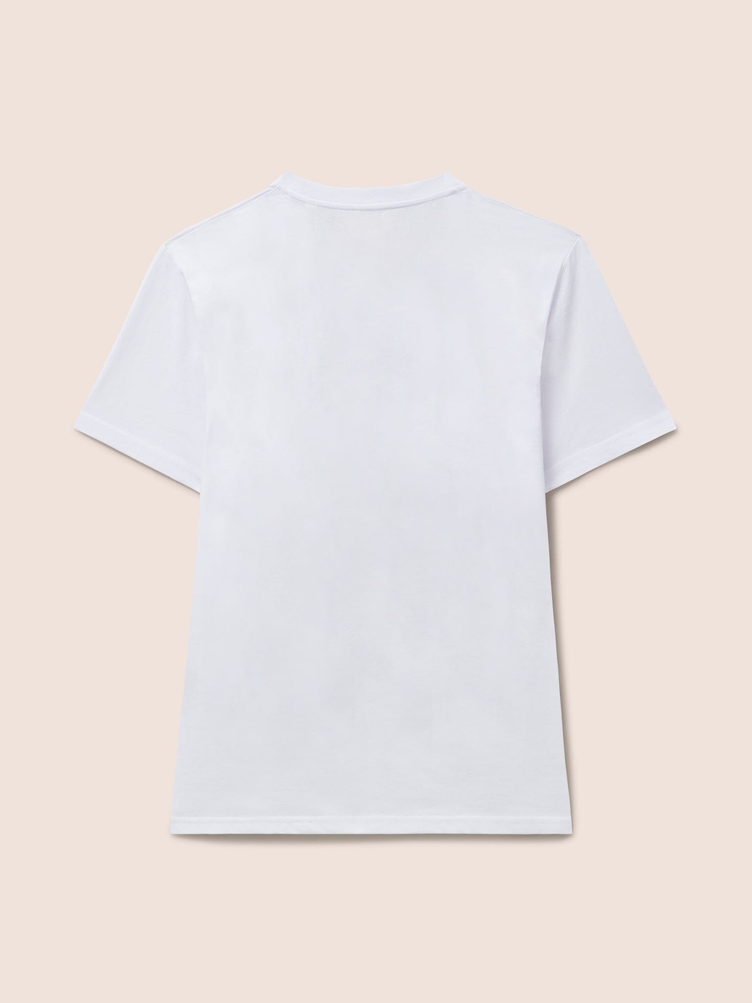 White Urban Bloom Graphic T-Shirt T-Shirts- Gandys