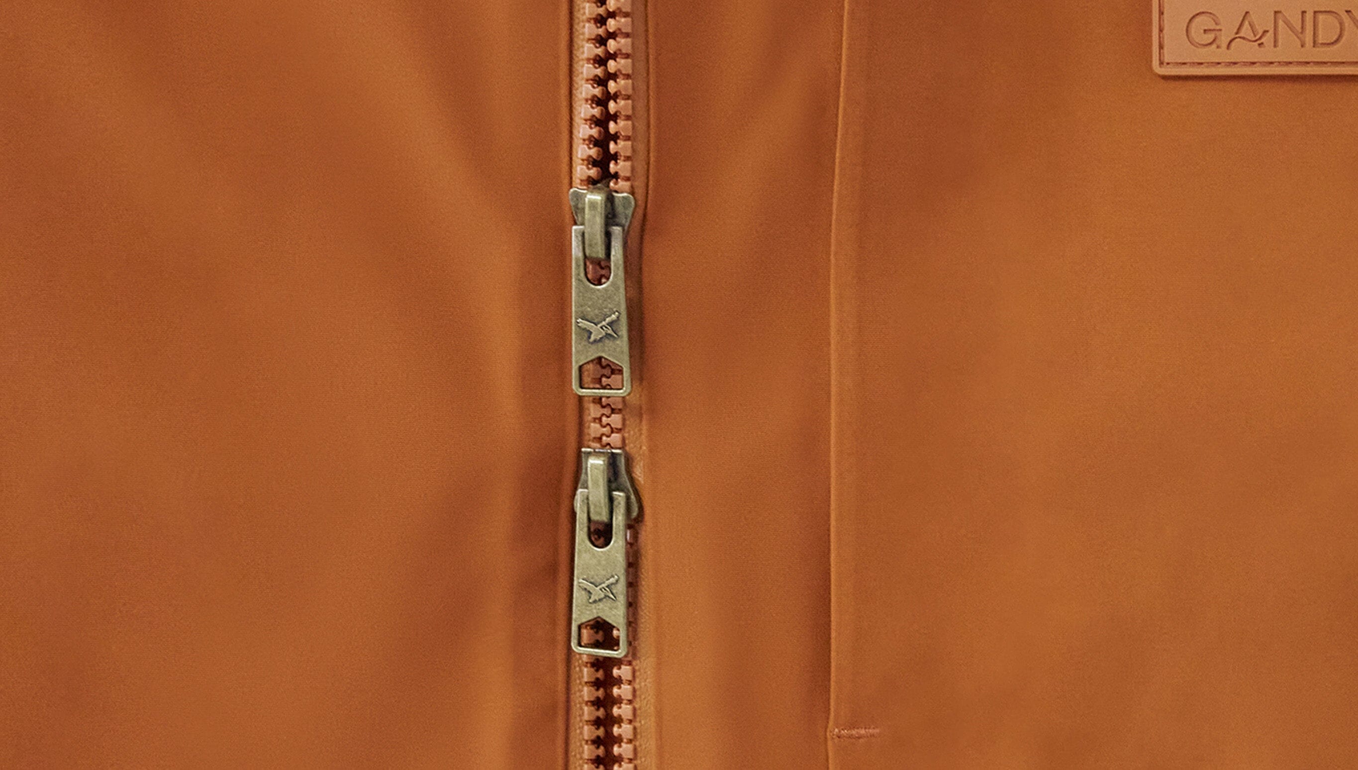 Women's Burnt Orange Bergen Waterproof Jacket Outerwear- Gandys