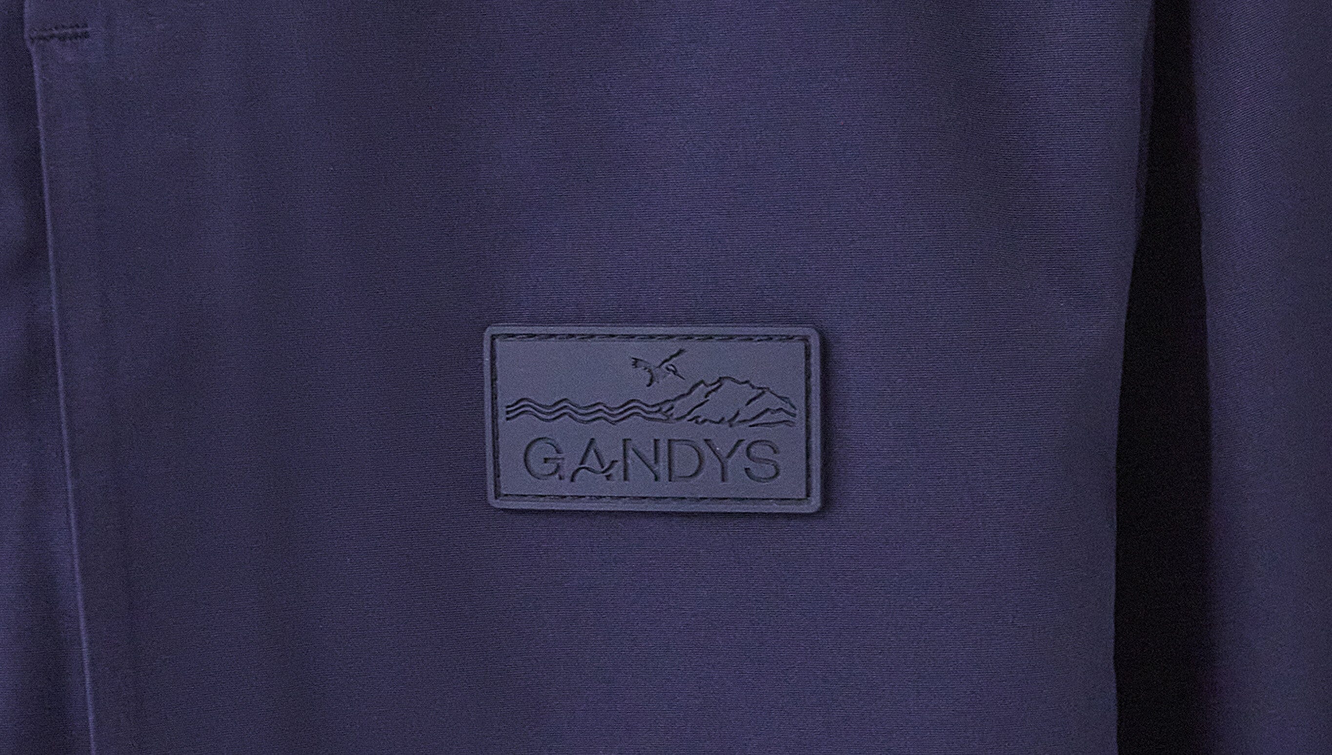 Women's Navy Bergen Waterproof Jacket Outerwear- Gandys