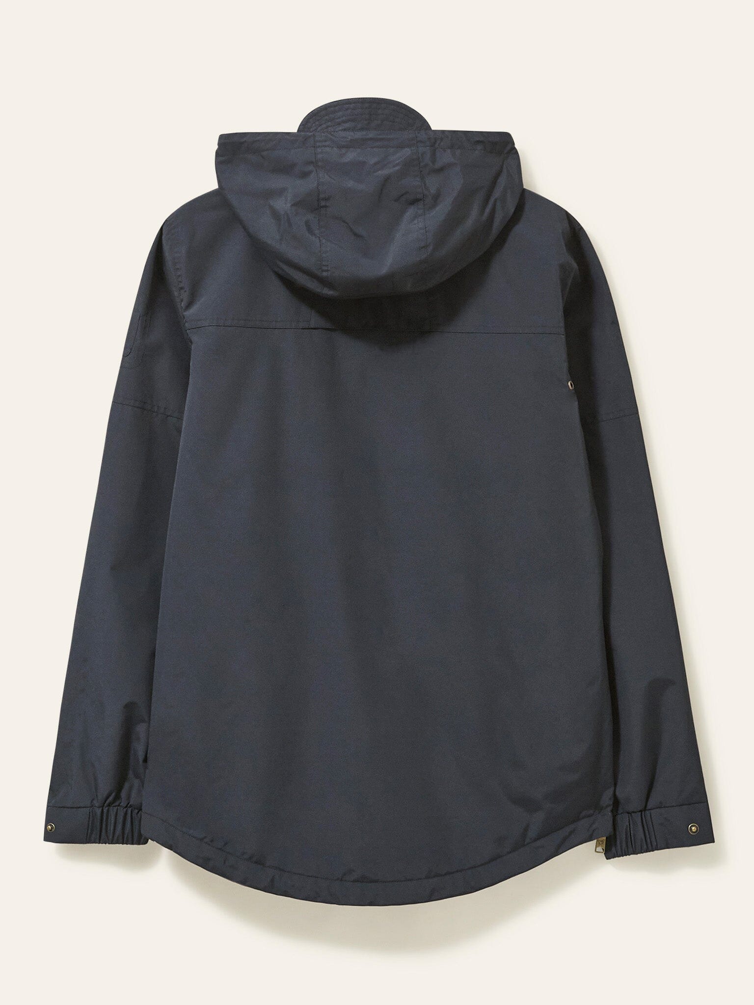 Black Alberta Fleece Lined Overhead Jacket Outerwear- Gandys