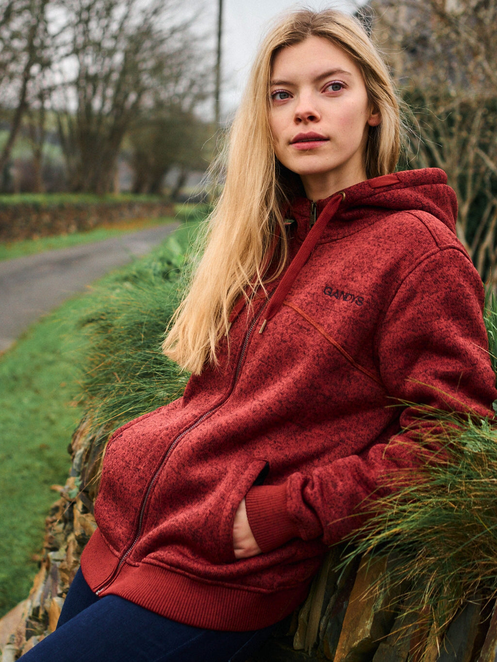 Women's Hooded Fleece Pullover