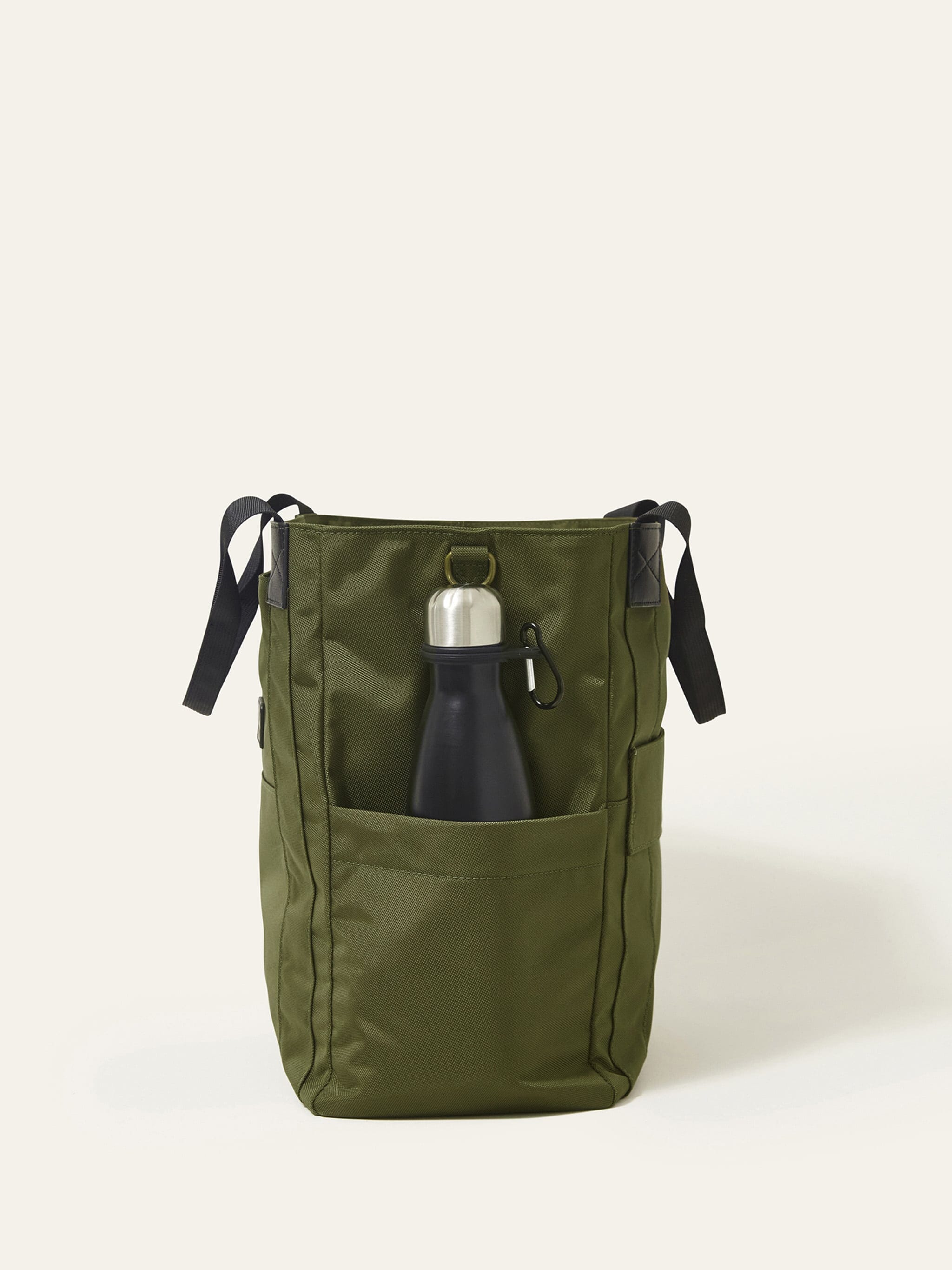 Khaki Recycled Berlin Tote Bags- Gandys