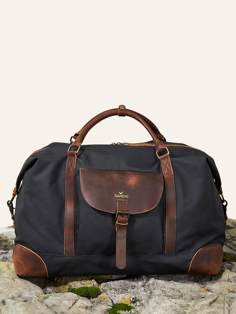 Matte Black Large Weekend Bag, Weekend Bags & Holdalls