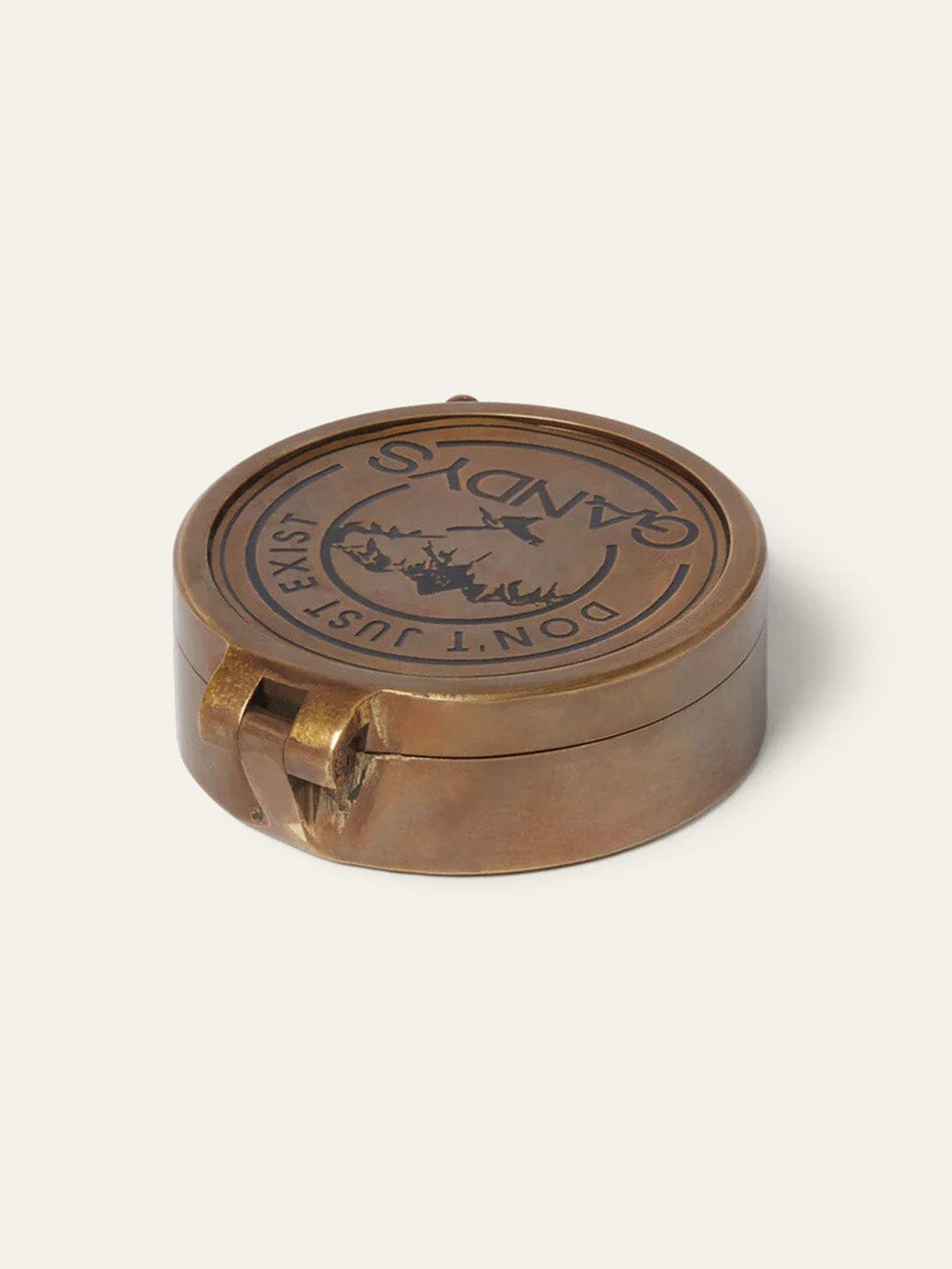 Navigator Antique Brass Compass, Travel Accessories