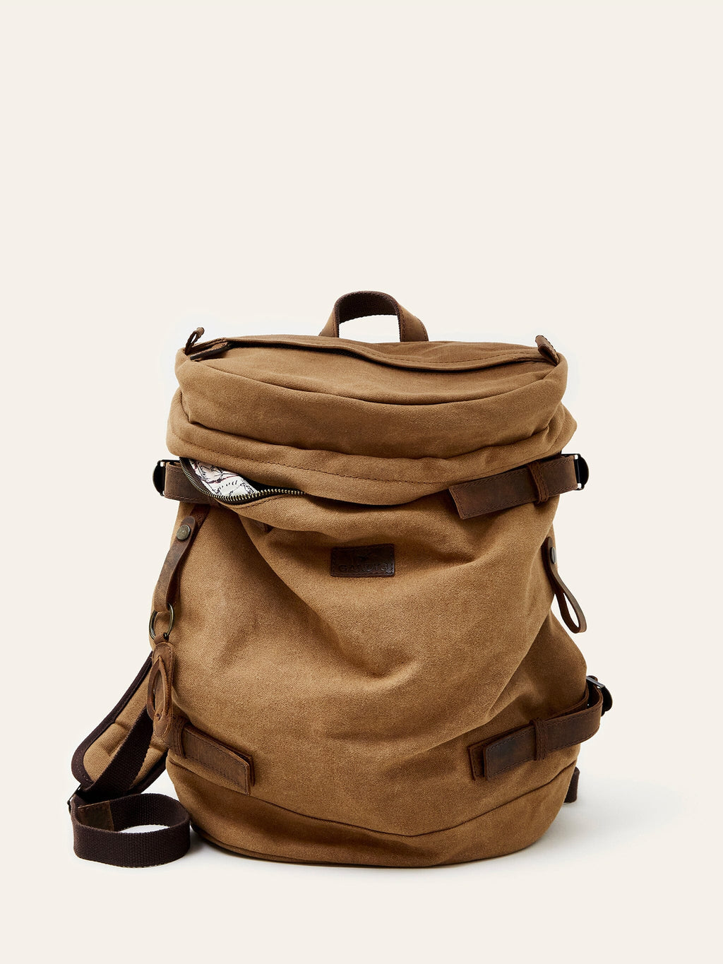 Sand Waxed Cotton Himalaya Backpack